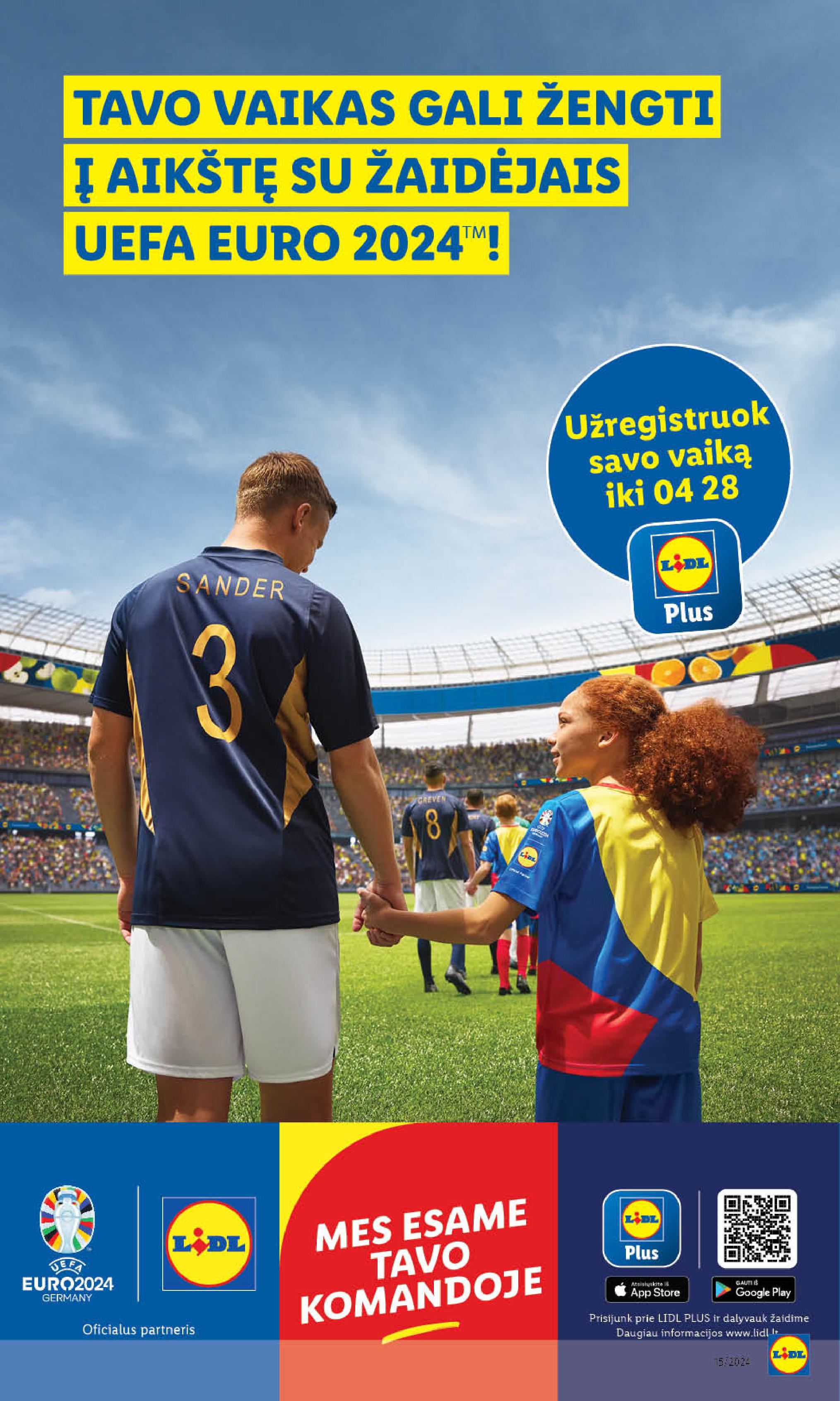Naujausias LIDL kaininis katalogas 2024.04.08 - 2024.04.14