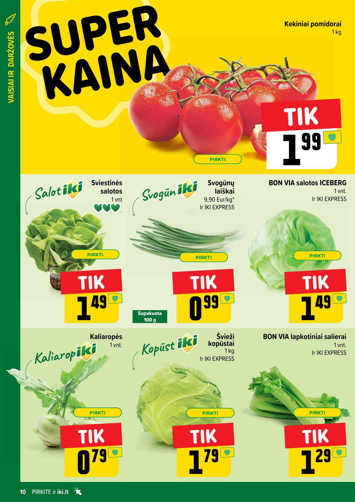 Naujausias IKI kaininis katalogas 2025.03.03 - 2025.03.09