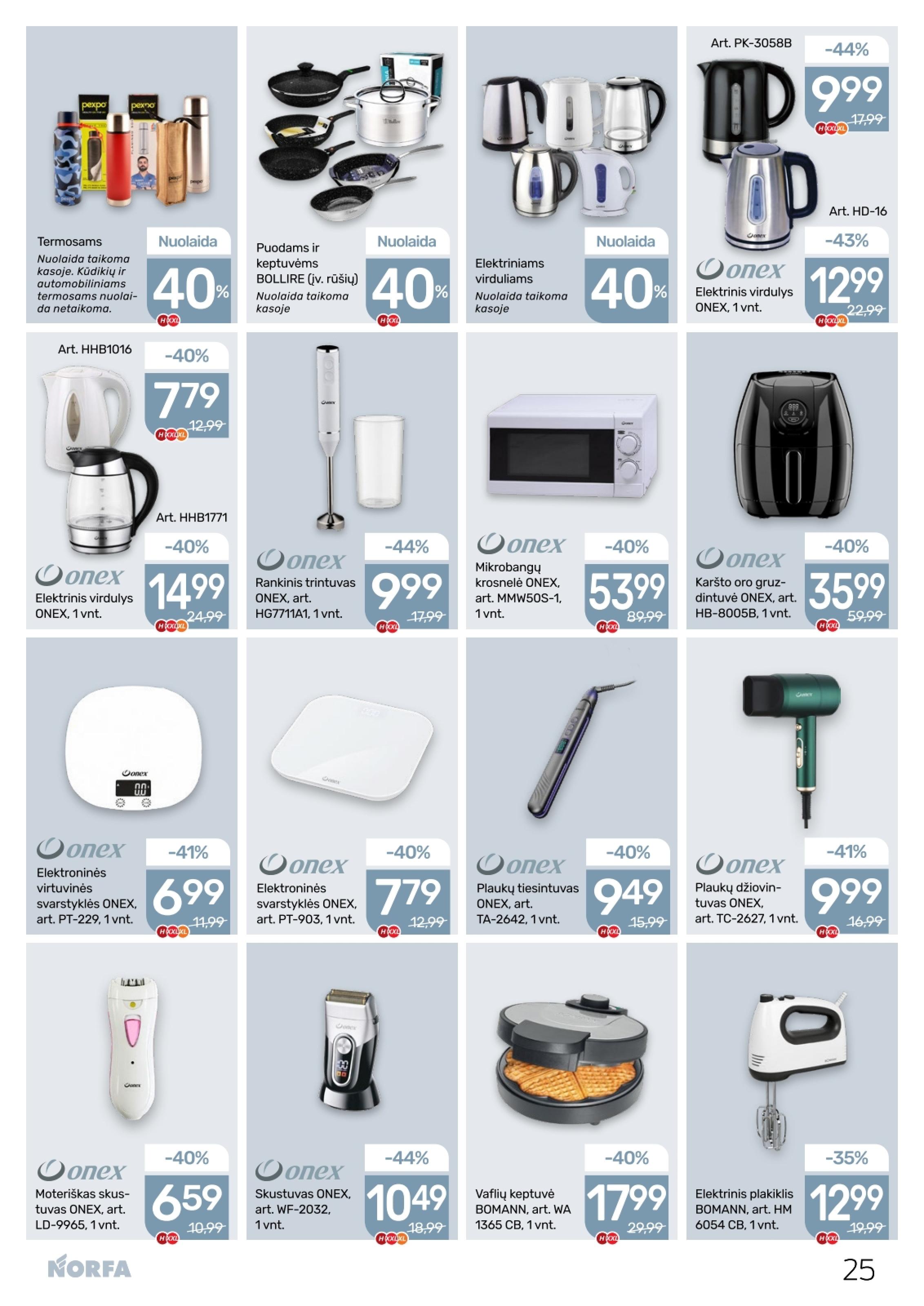 Naujausias NORFA kaininis katalogas 2026.02.19 - 2026.03.04