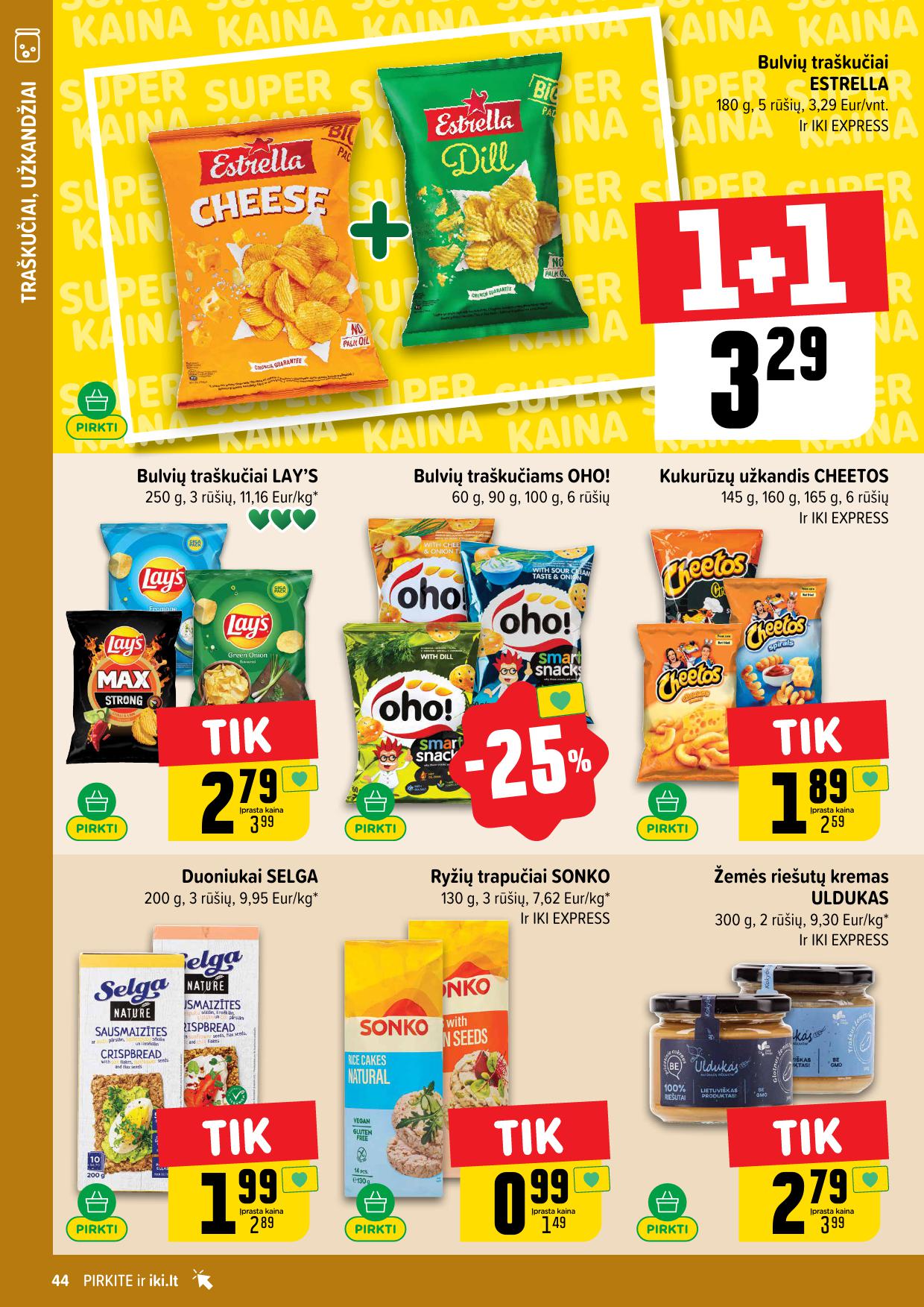 Naujausias IKI kaininis katalogas 2026.01.12 - 2026.01.18