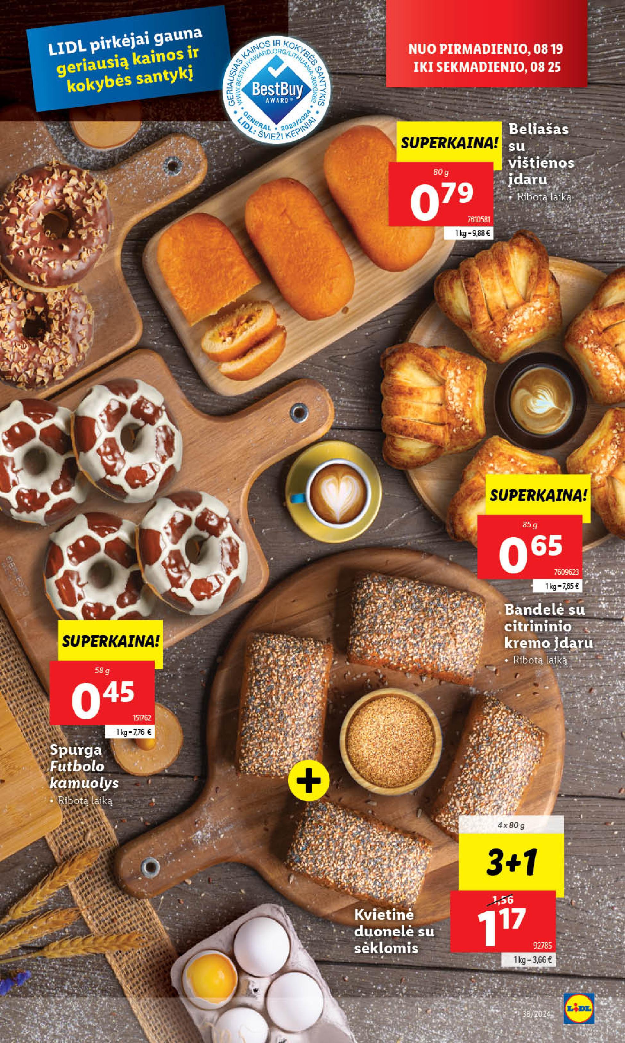 Naujausias LIDL kaininis katalogas 2024.09.16 - 2024.09.22