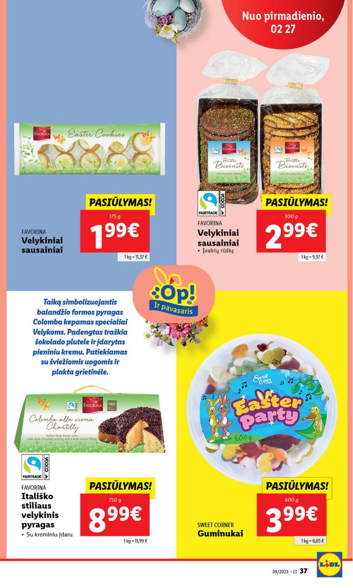 Naujausias LIDL kaininis katalogas 2023.02.27 - 2023.03.05