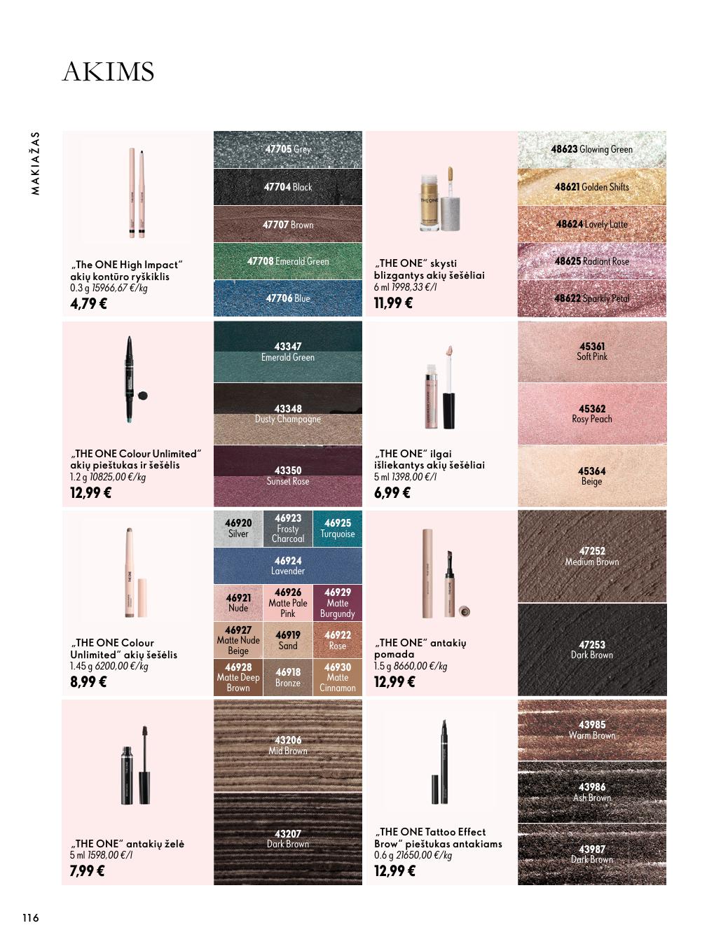 Naujas ORIFLAME katalogas galioja 2026.10.07 - 2026.11.17