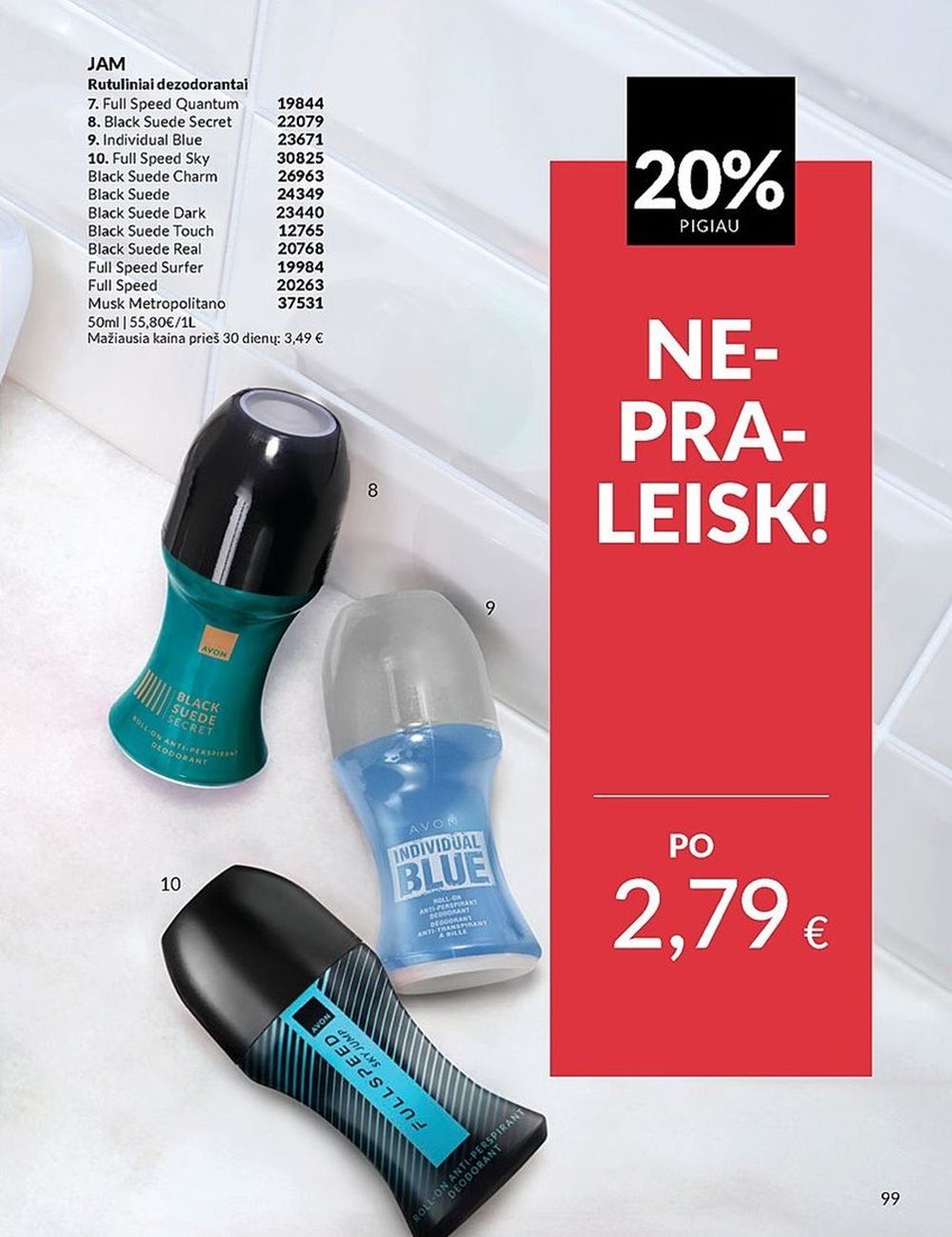 AVON katalogas galioja 2025.07.01 - 2025.07.31