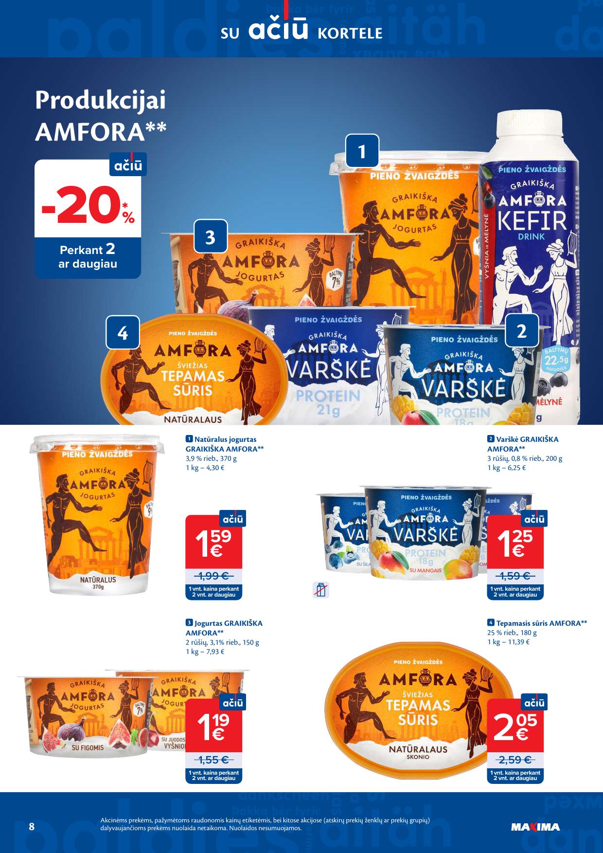 Naujausias MAXIMA kaininis katalogas 2026.04.14 - 2026.04.20