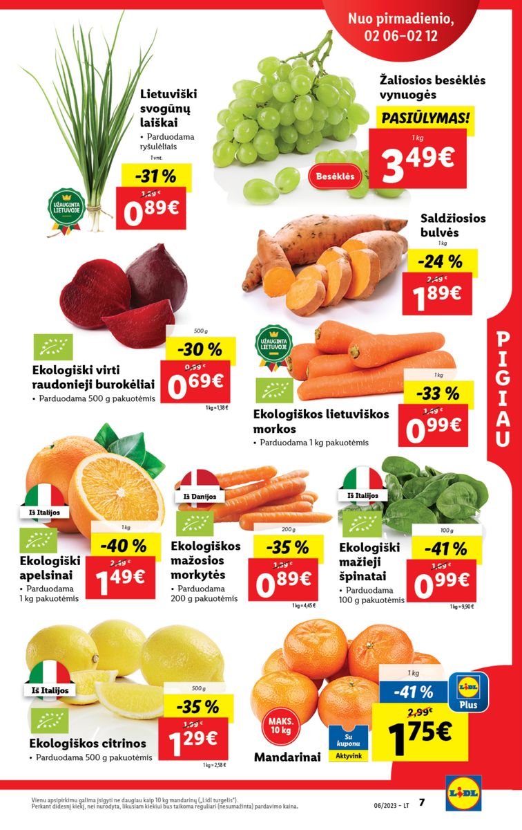 Naujausias LIDL kaininis katalogas 2023.02.06 - 2023.02.12