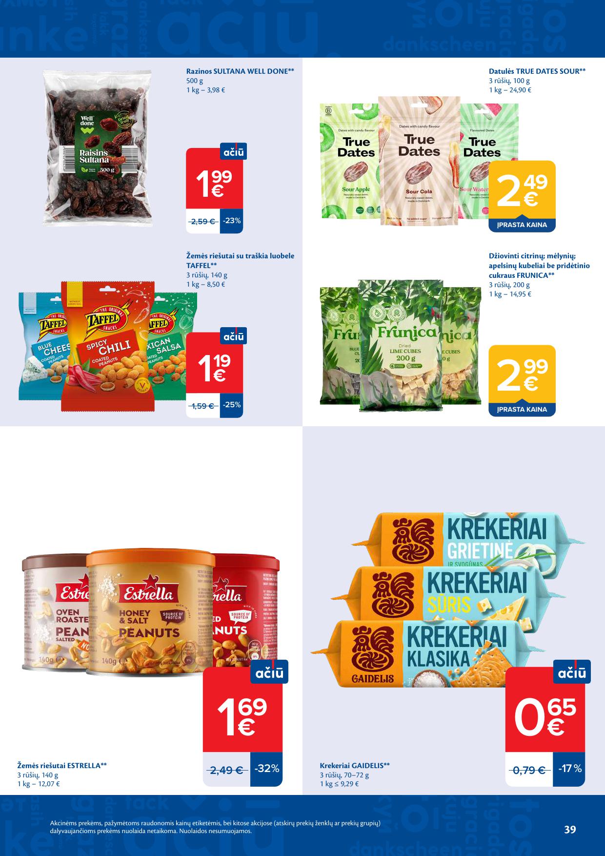 MAXIMA akcijų ir nuolaidų leidinys Nr.17 2026.04.21 - 2026.04.27