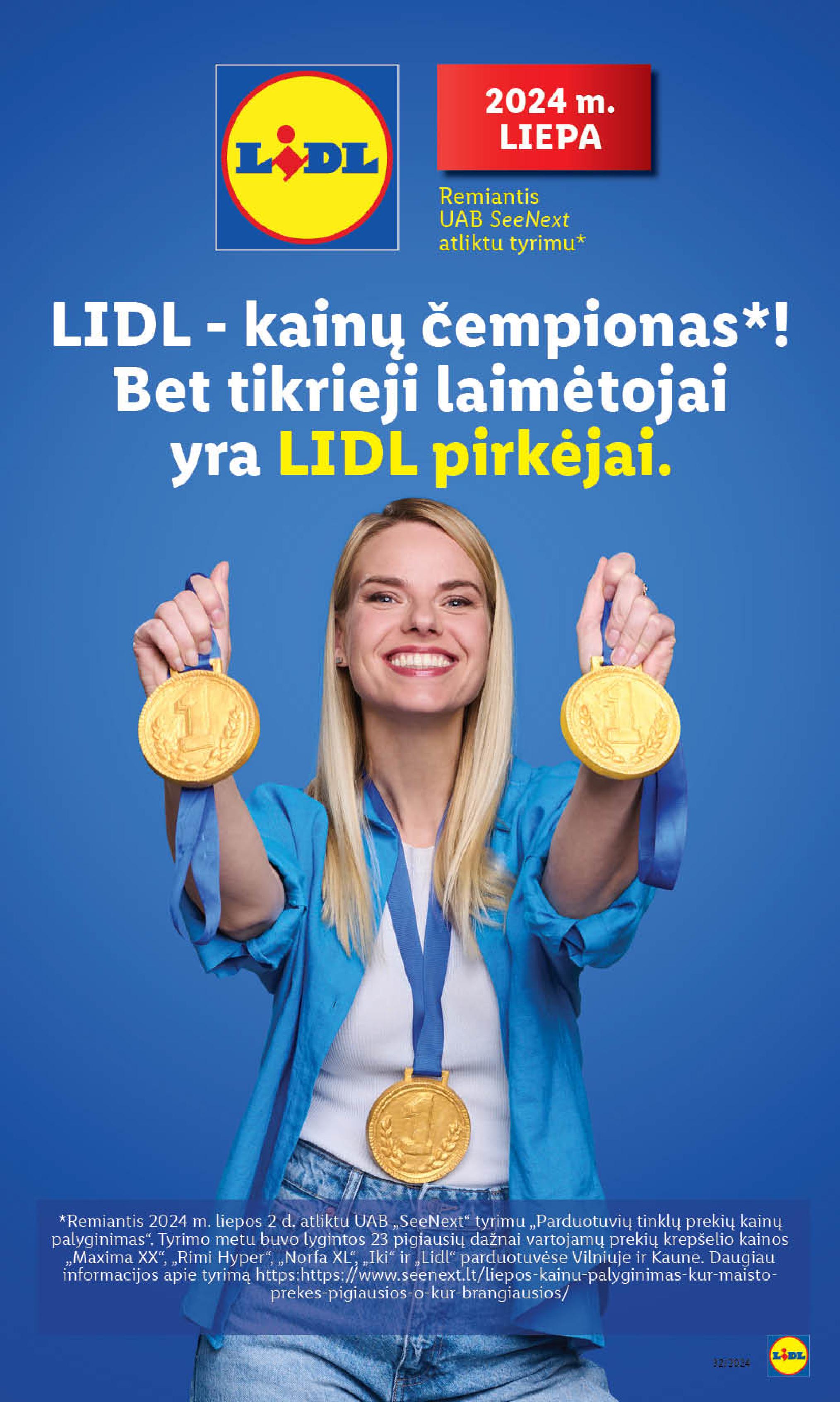 Naujausias LIDL kaininis katalogas 2024.08.05 - 2024.08.11