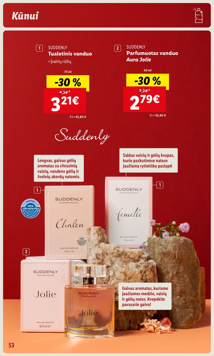 LIDL prekių katalogas "Grožio festivalis" galioja nuo 2023.10.05