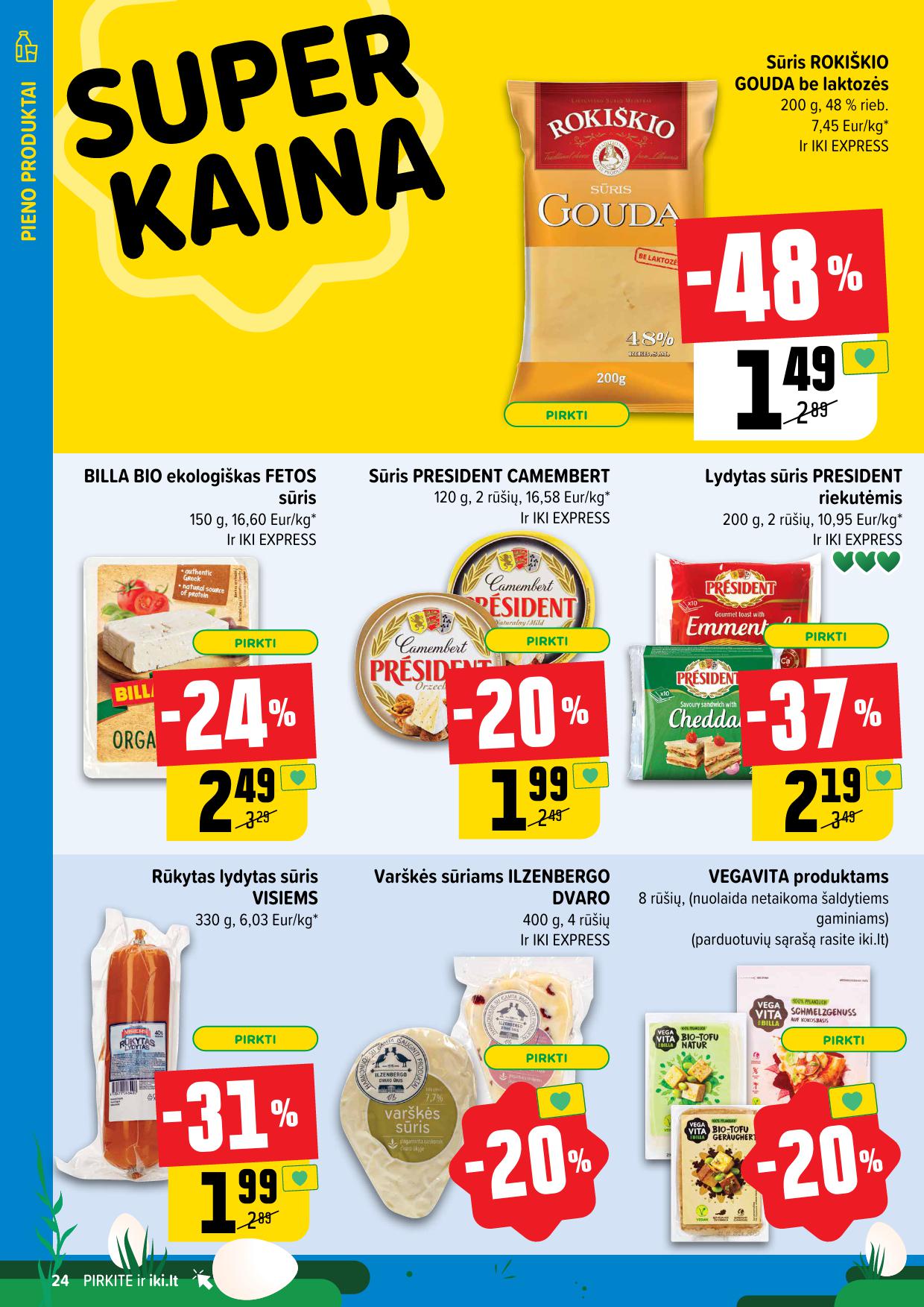 Naujausias IKI kaininis katalogas 2025.03.31 - 2025.04.06
