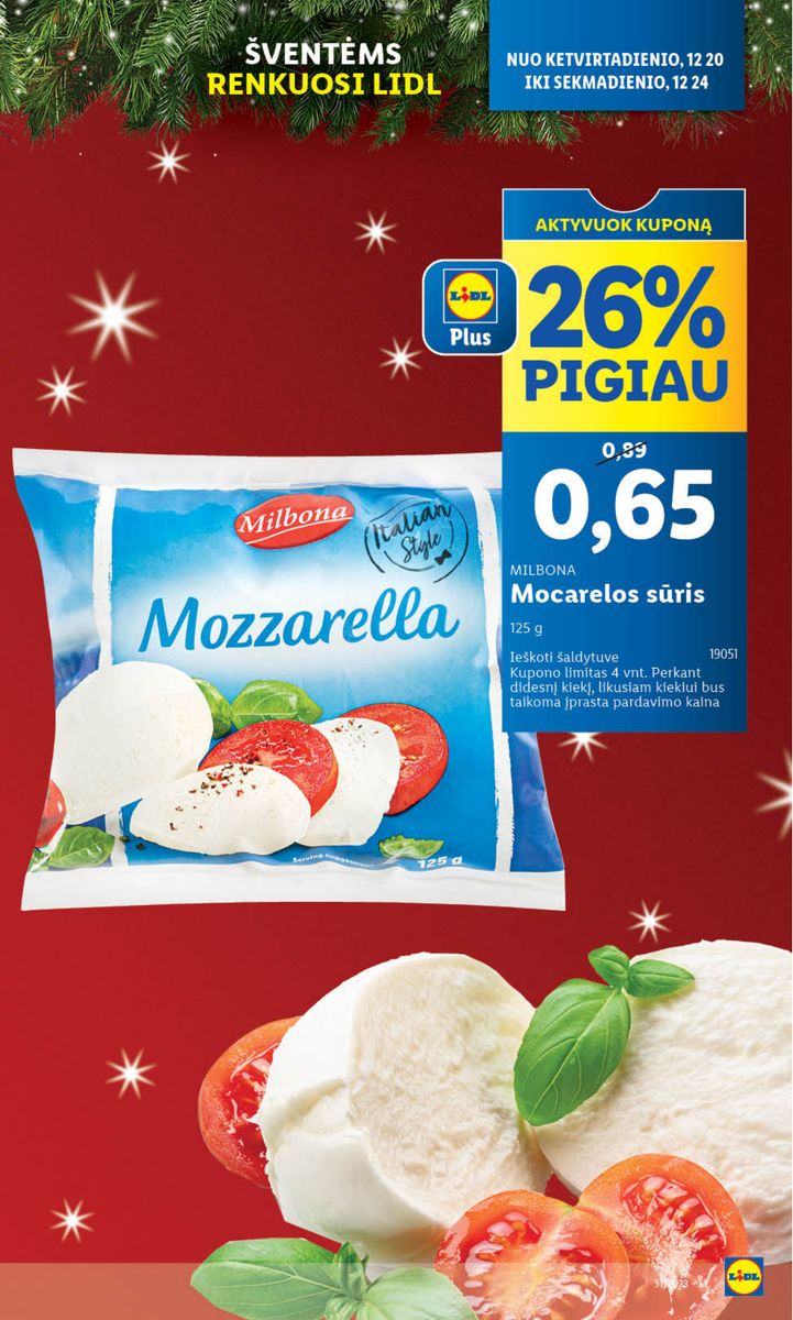 Naujausias LIDL kaininis katalogas 2023.12.18 - 2023.12.24