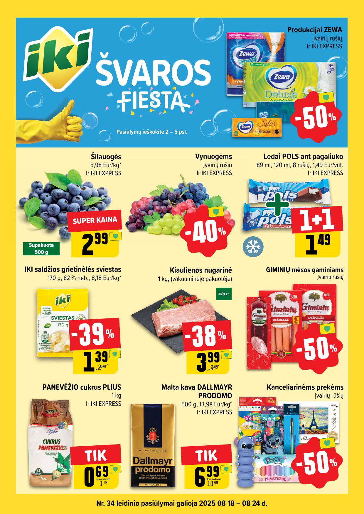 Naujas IKI leidinys Nr.34 nuo 2025.08.18 iki 2025.08.24
