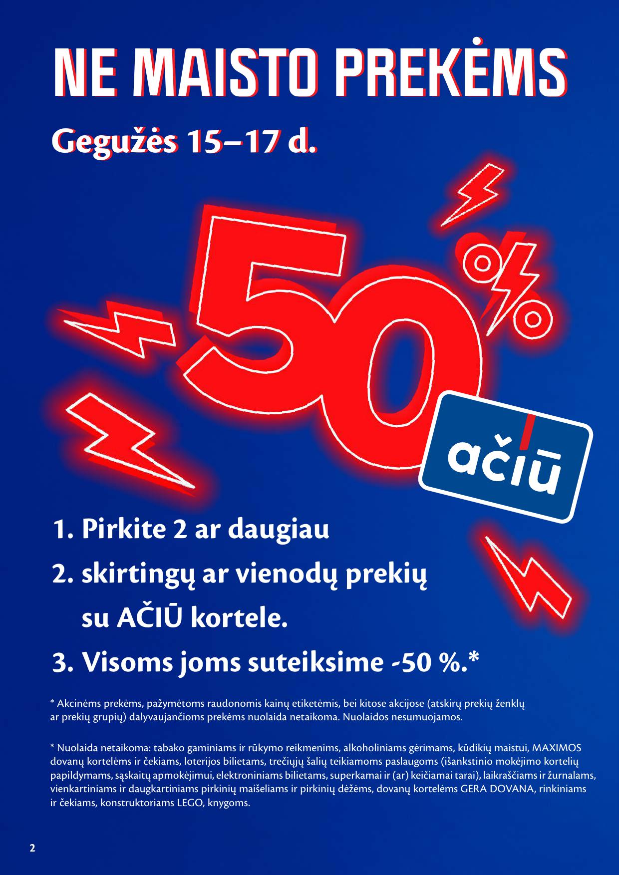 MAXIMA akcijų ir nuolaidų leidinys Nr.20 2026.05.12 - 2026.05.18