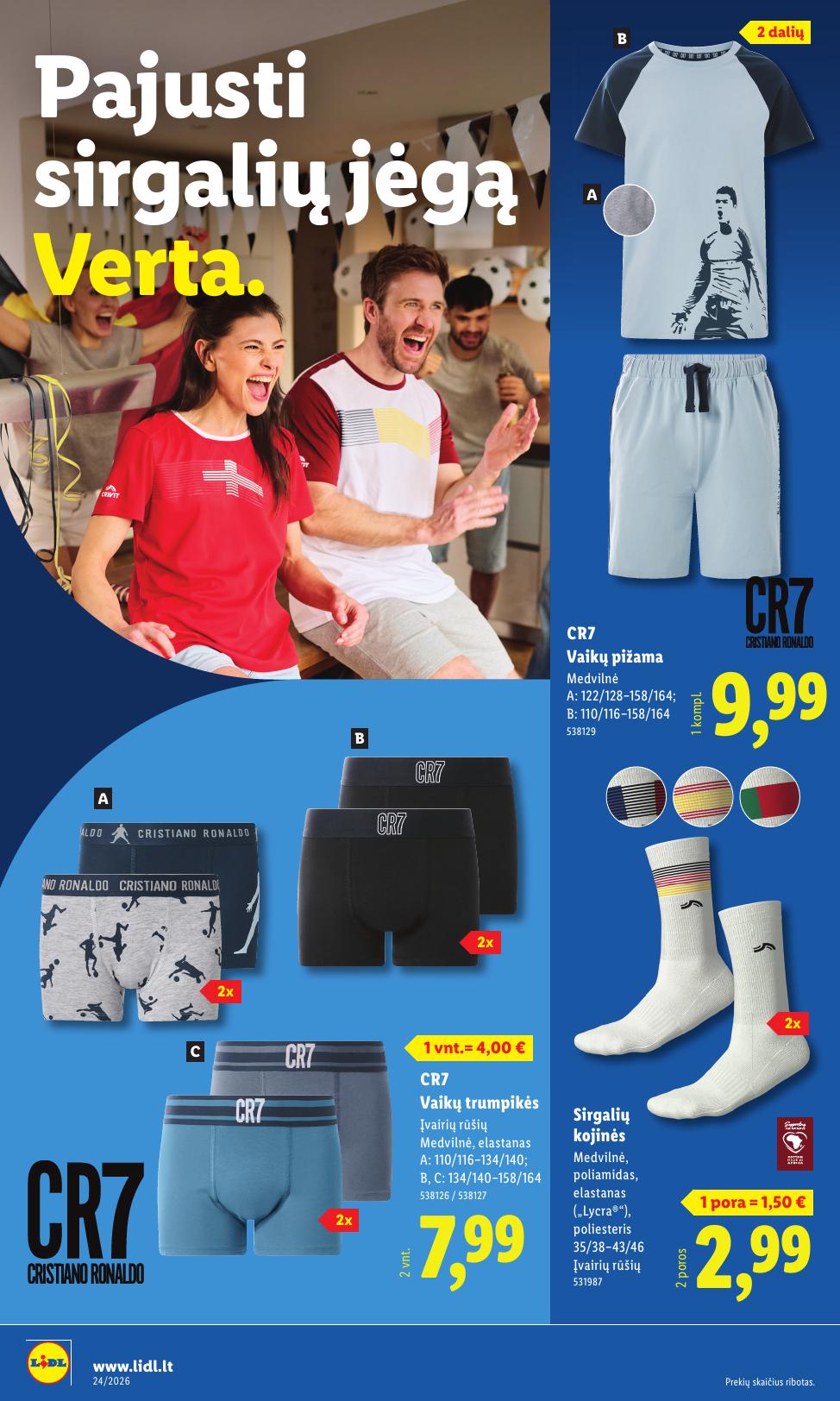 LIDL ne maisto prekių leidinys 2026.06.08 - 2026.06.14