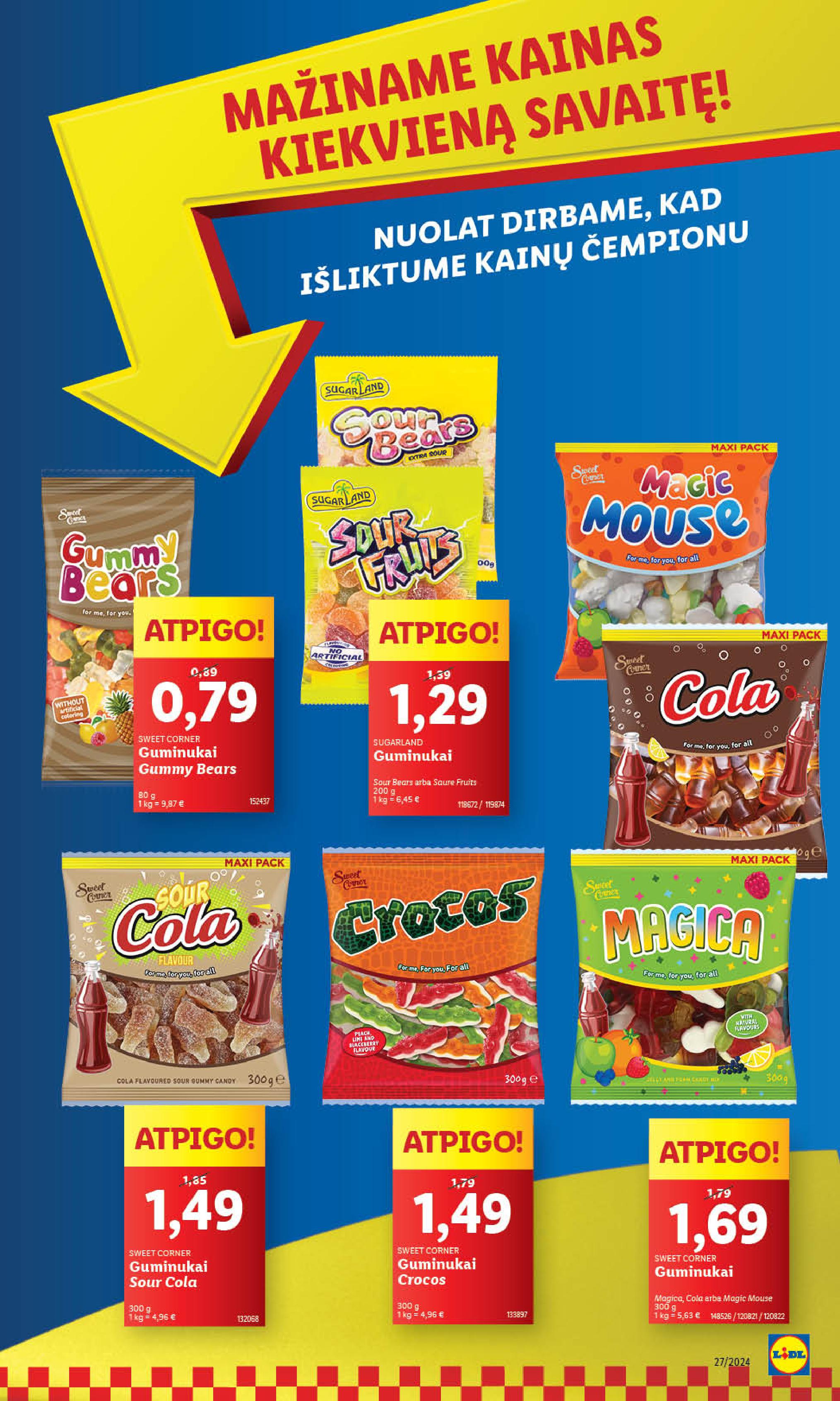 Naujausias LIDL kaininis katalogas 2024.07.01 - 2024.07.07