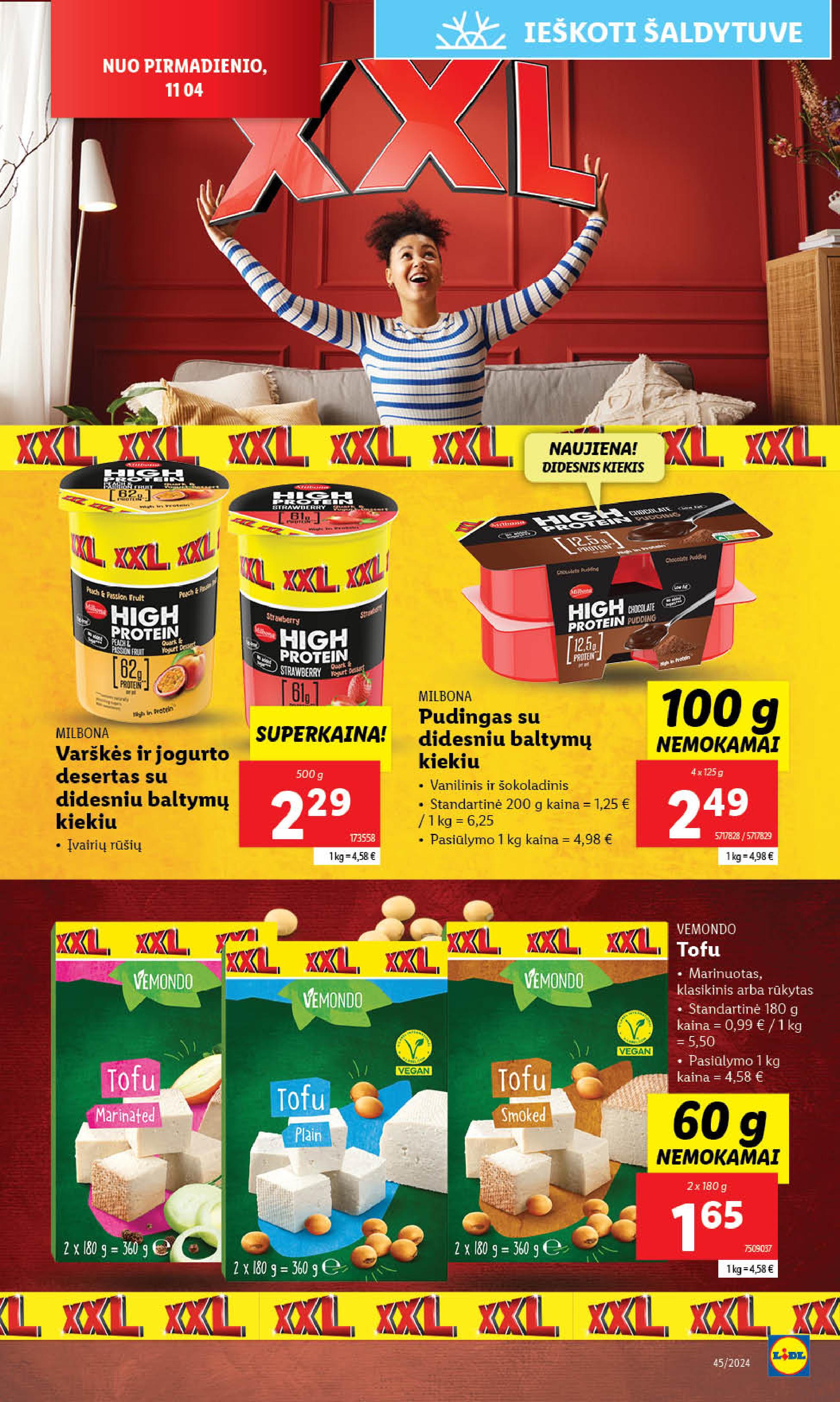 Naujausias LIDL kaininis katalogas 2024.11.04 - 2024.11.10