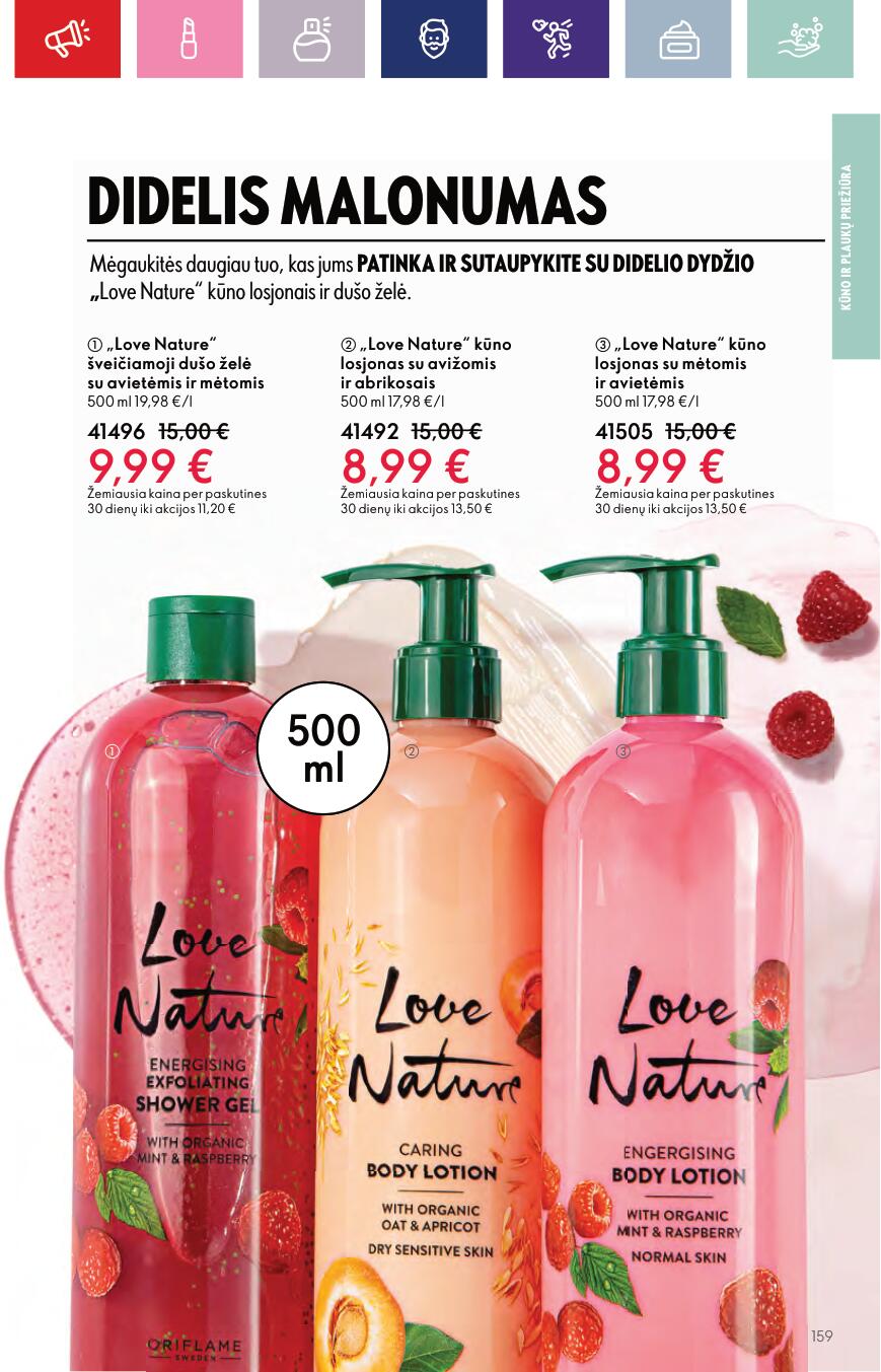 Naujas ORIFLAME katalogas galioja 2023.09.13 - 2023.10.03