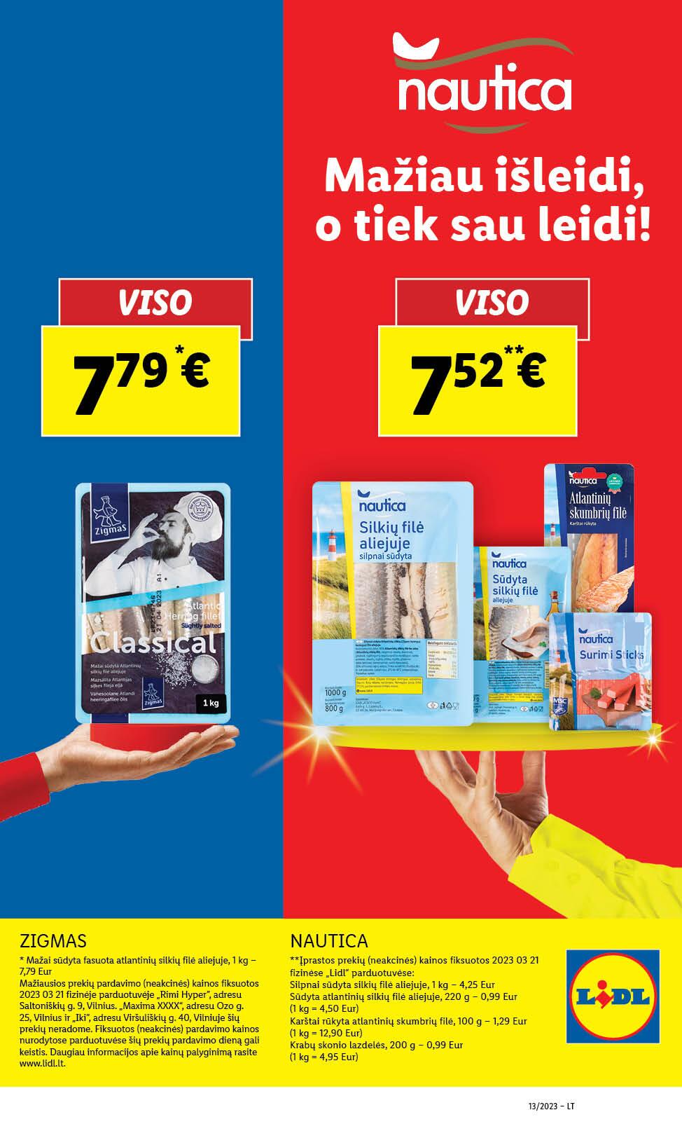 Naujausias LIDL kaininis katalogas 2023.03.16 - 2023.04.02