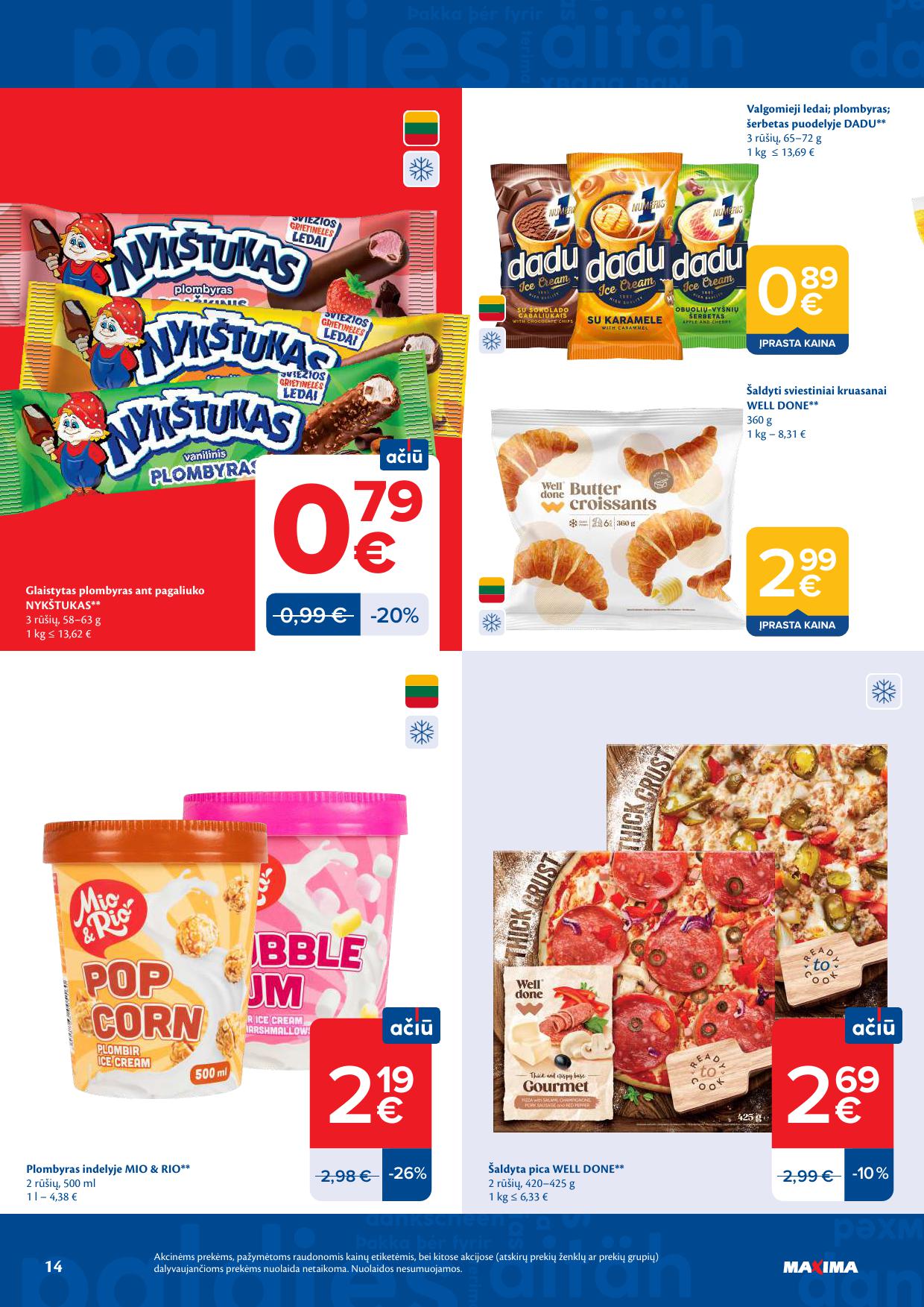 MAXIMA akcijų ir nuolaidų leidinys Nr.17 2026.04.21 - 2026.04.27