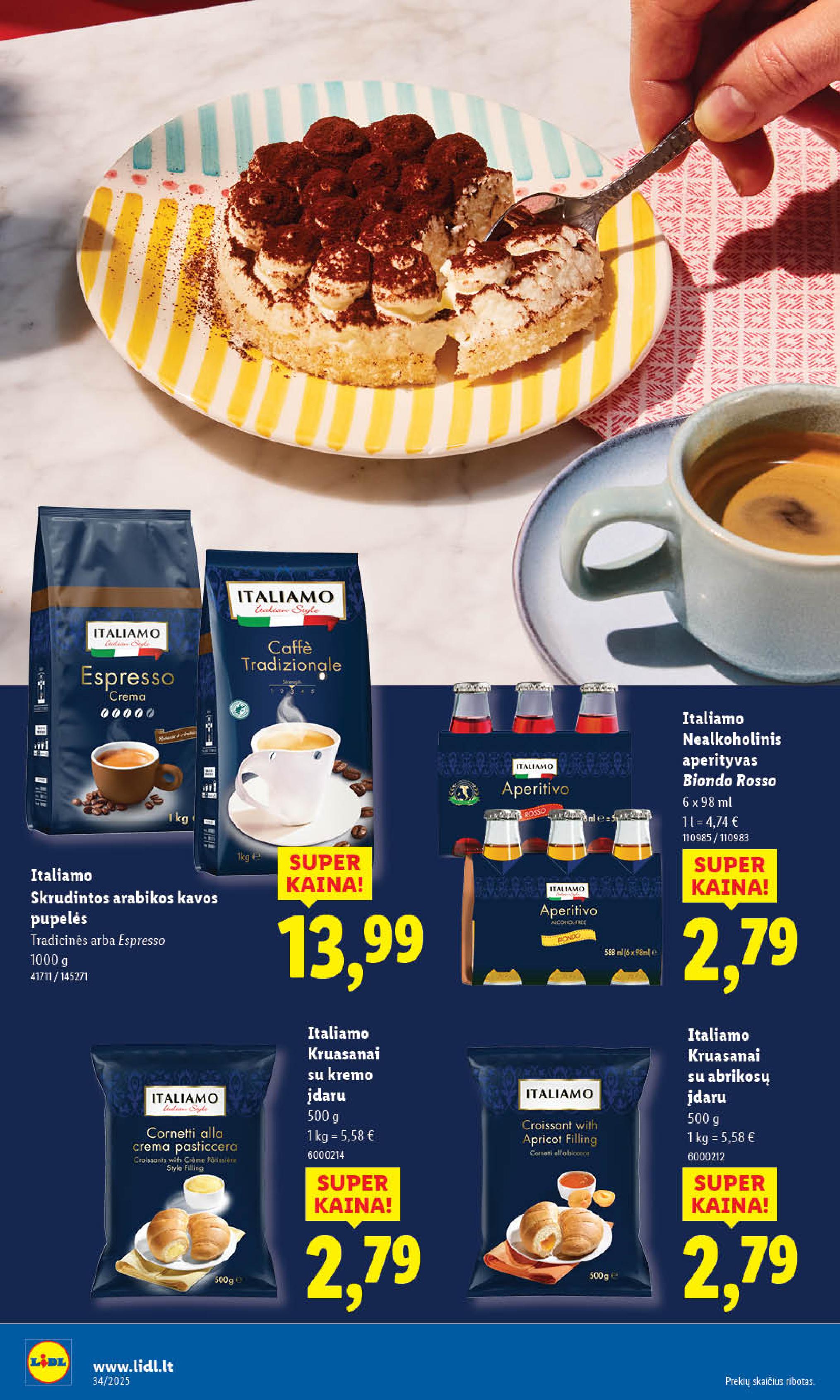 Naujausias LIDL kaininis katalogas 2025.08.18 - 2025.08.24