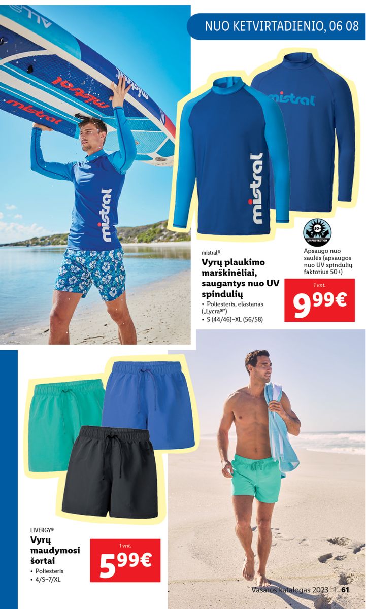 LIDL Vasaros katalogas 2023