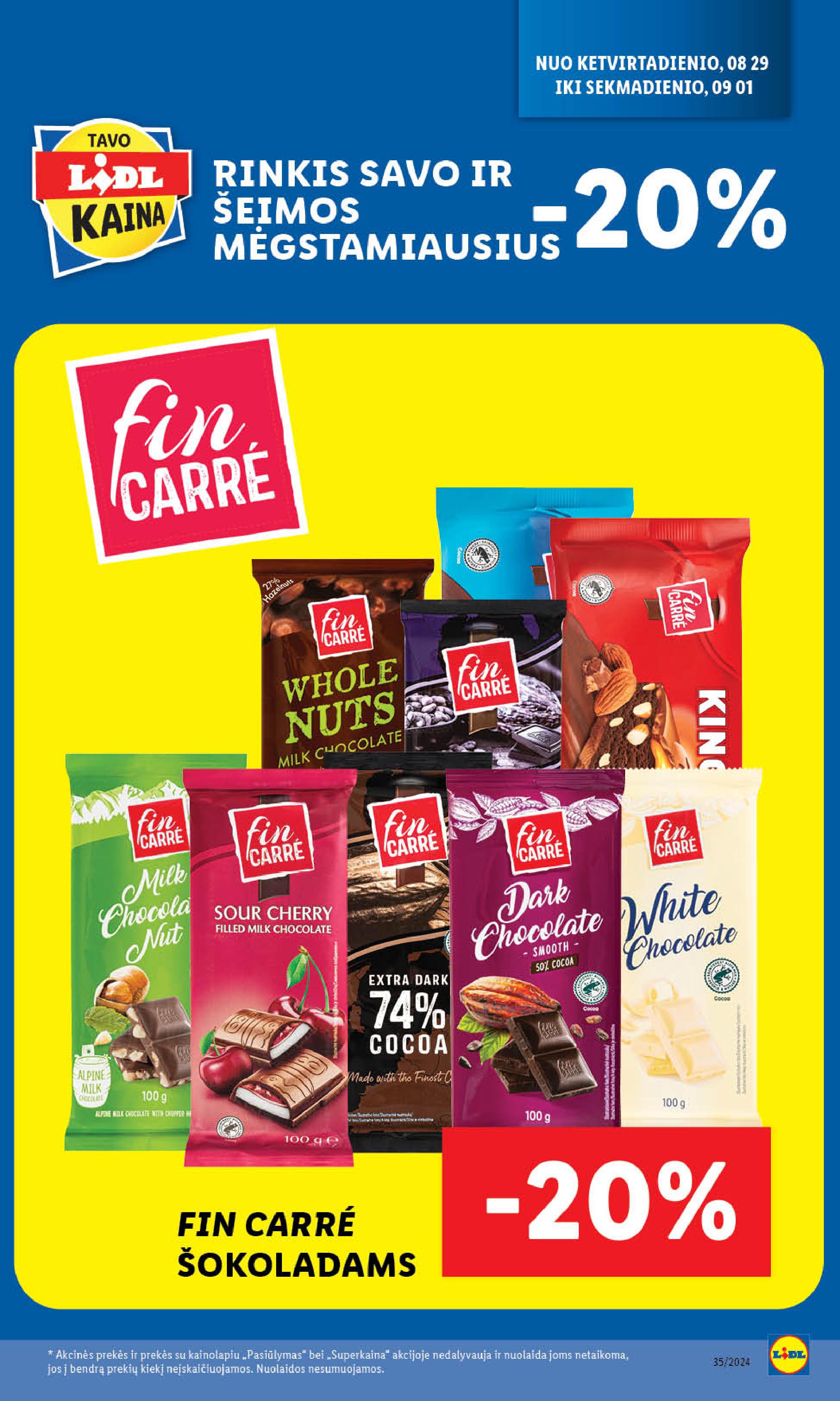 Naujausias LIDL kaininis katalogas 2024.08.26 - 2024.09.01