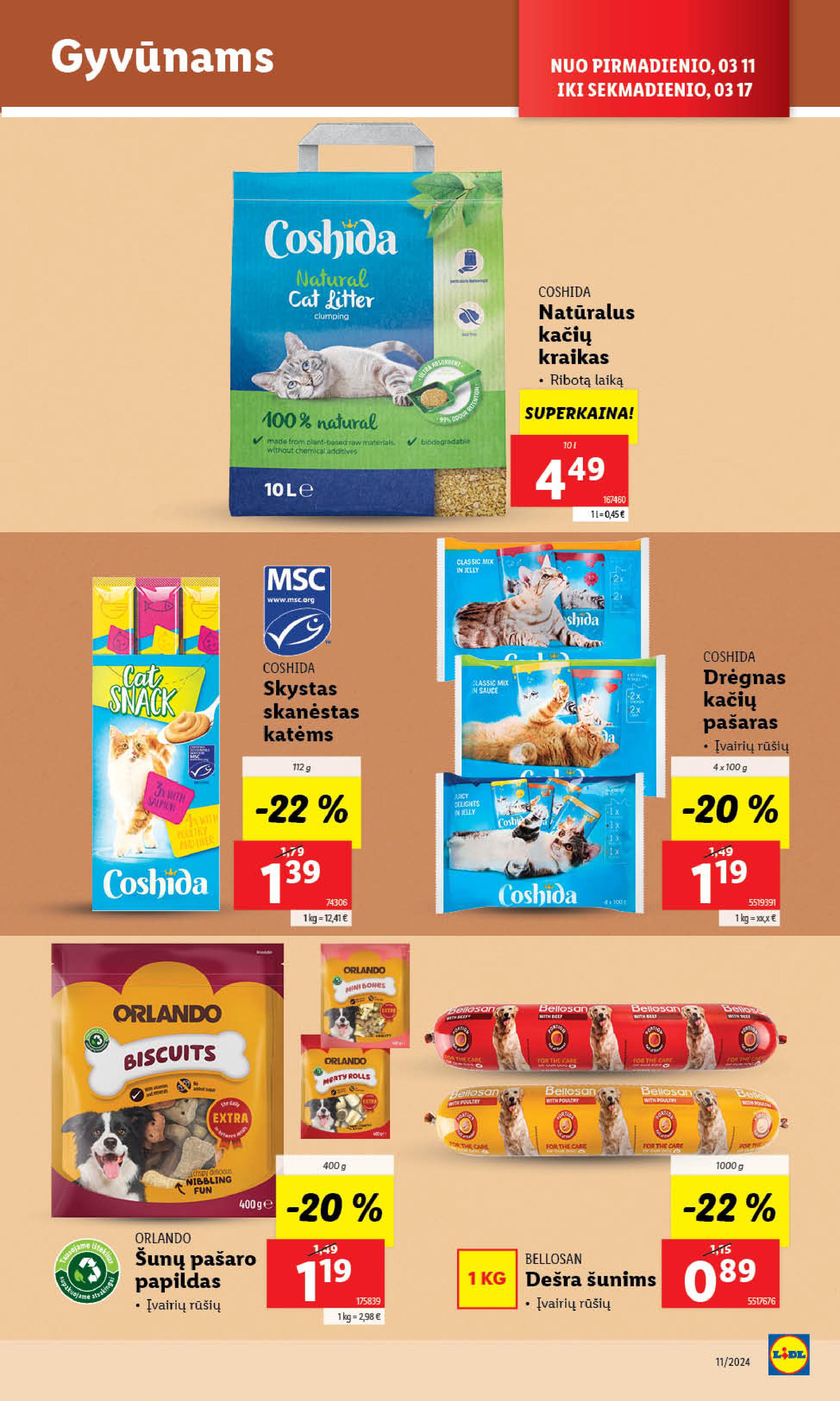 Naujausias LIDL kaininis katalogas 2024.03.11 - 2024.03.17