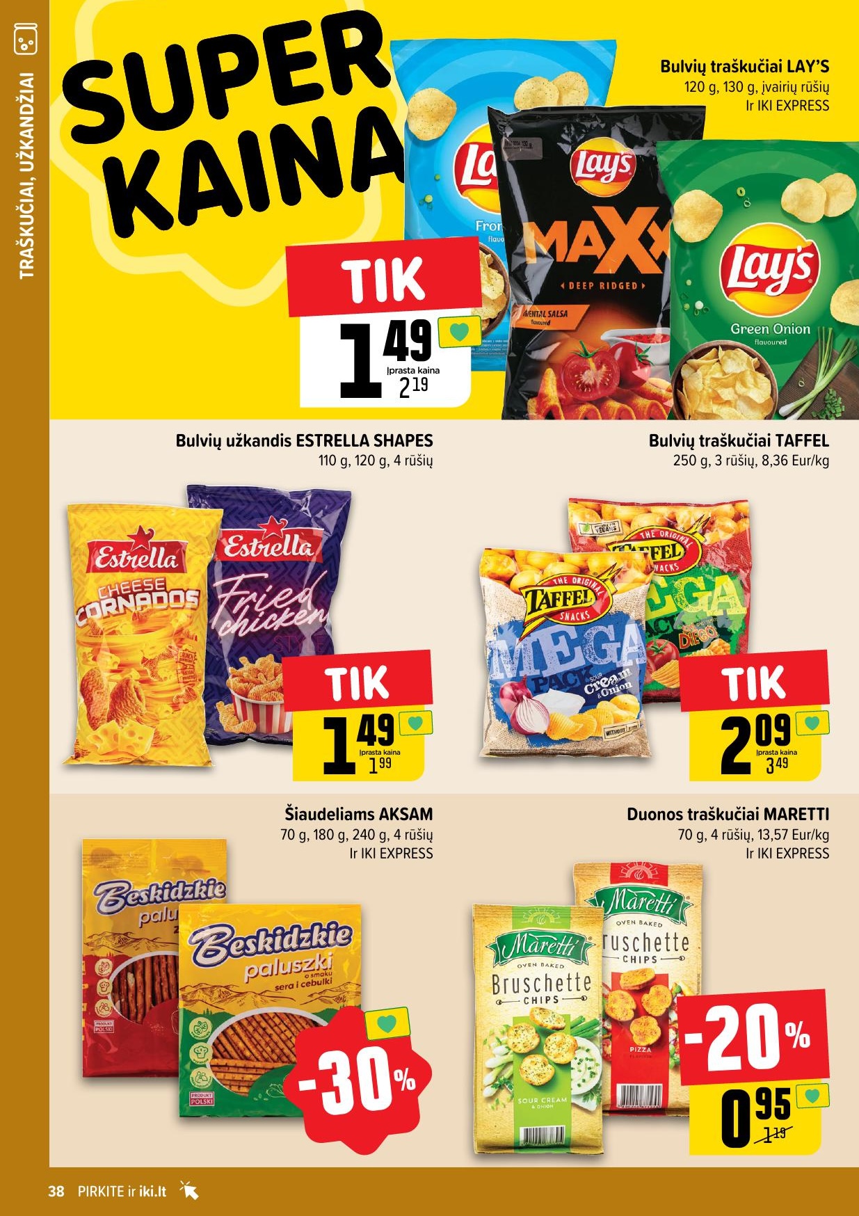 Naujausias IKI kaininis katalogas 2024.05.20 - 2024.05.26