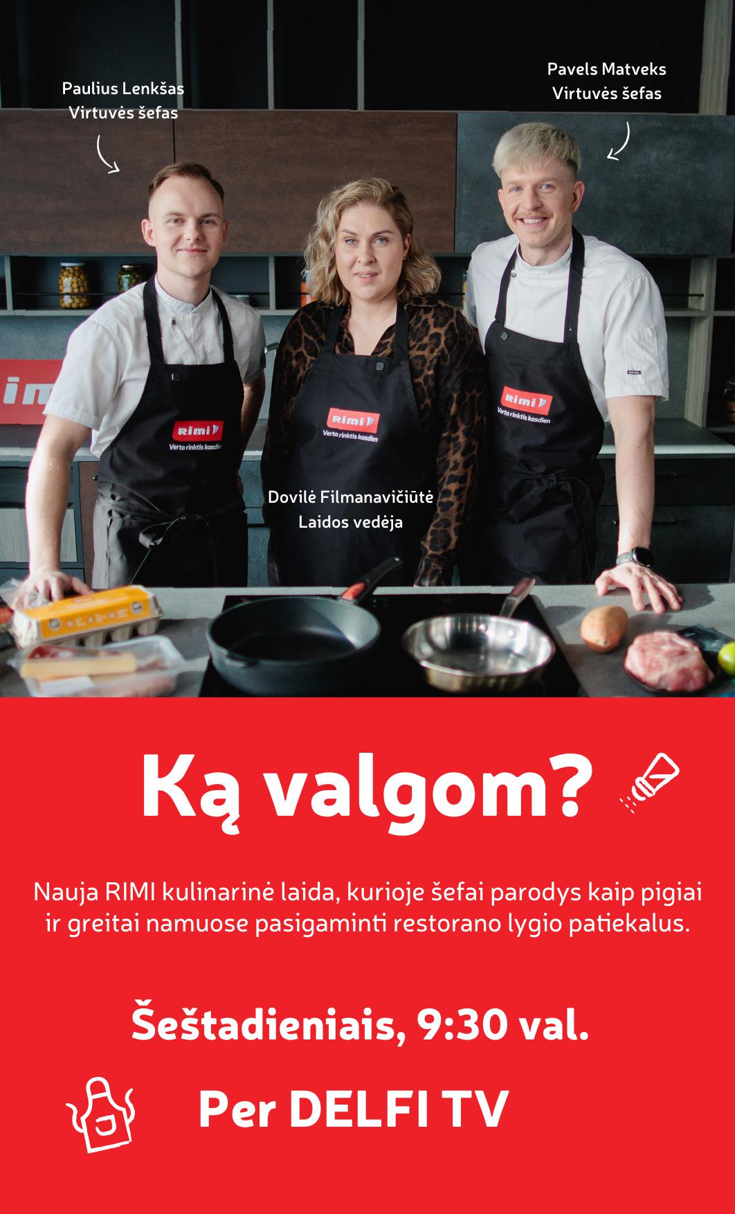 Naujausias RIMI kaininis katalogas 2026.03.24 - 2026.03.30