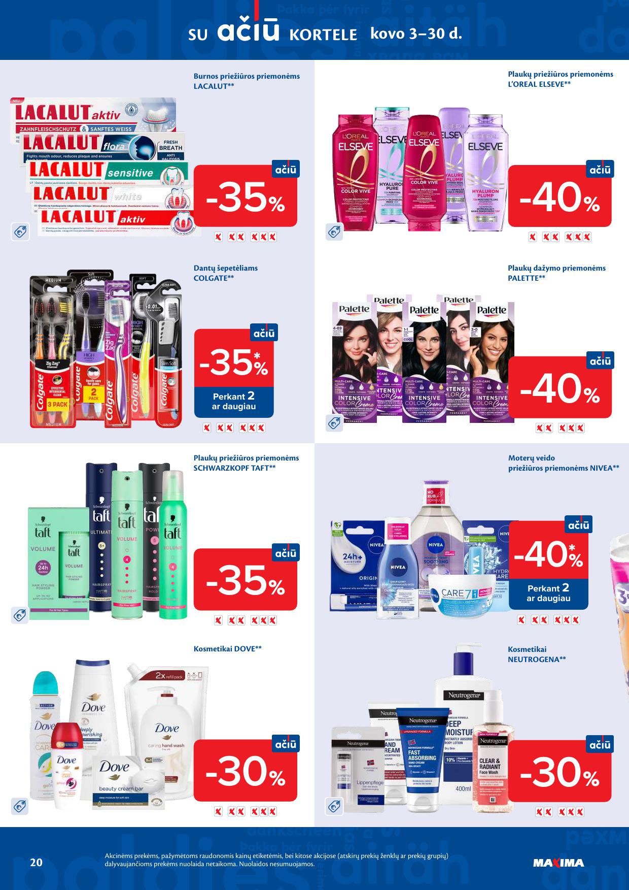 MAXIMA akcijų ir nuolaidų leidinys Nr.10 2026.03.03 - 2026.03.09