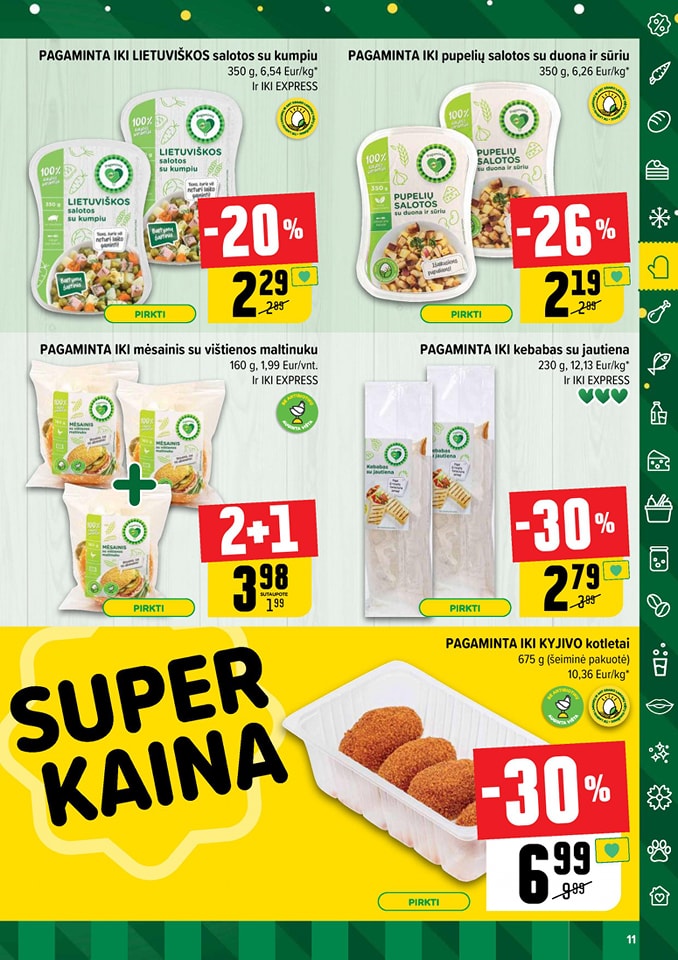 Naujausias IKI kaininis katalogas 2024.12.30 - 2025.01.05