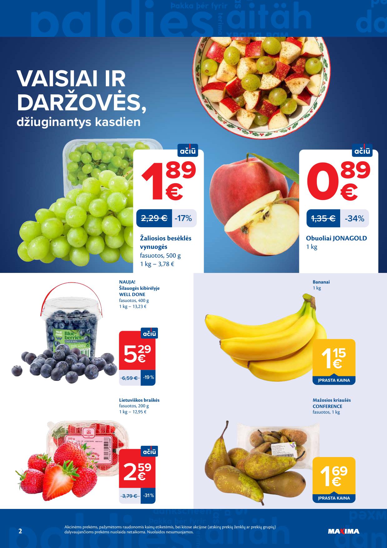 Naujausias MAXIMA kaininis katalogas 2026.04.28 - 2026.05.04