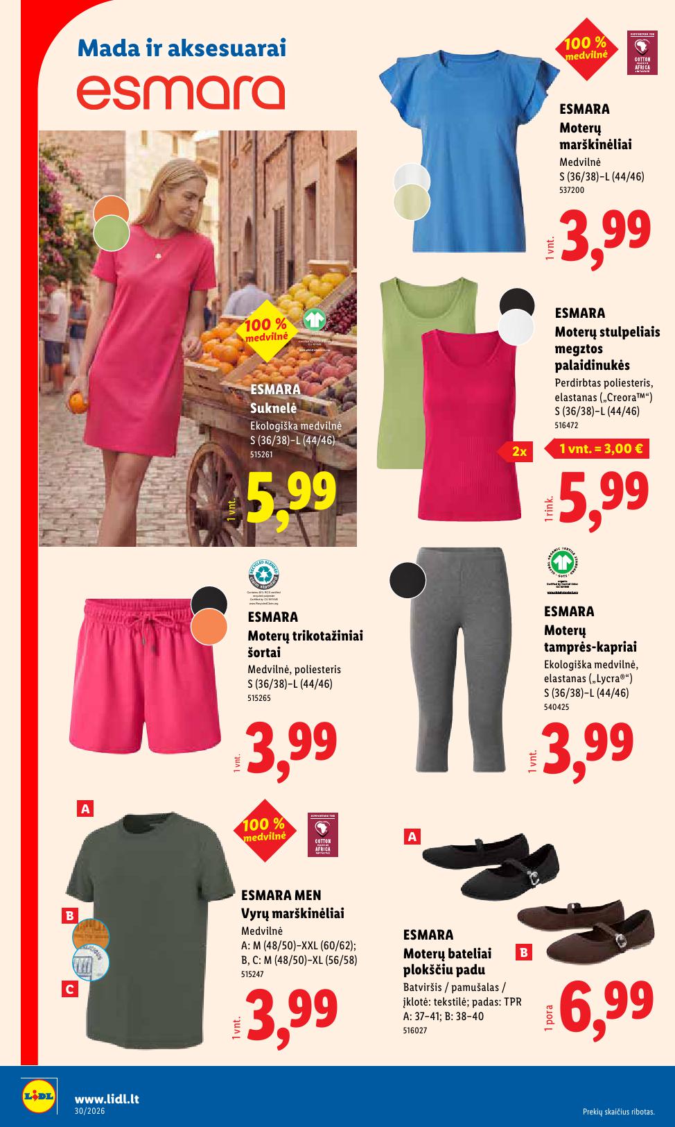LIDL ne maisto prekių leidinys 2026.07.20 - 2026.07.26