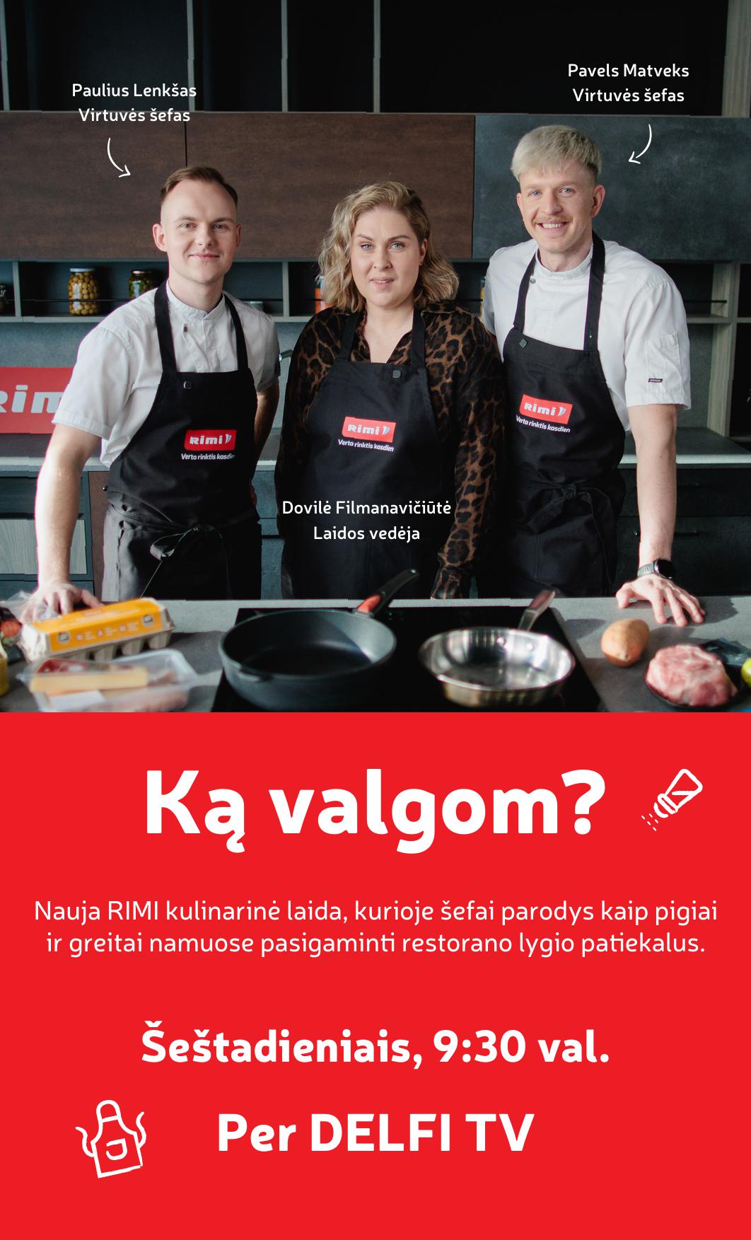 Naujausias RIMI kaininis katalogas 2026.03.17 - 2026.03.23