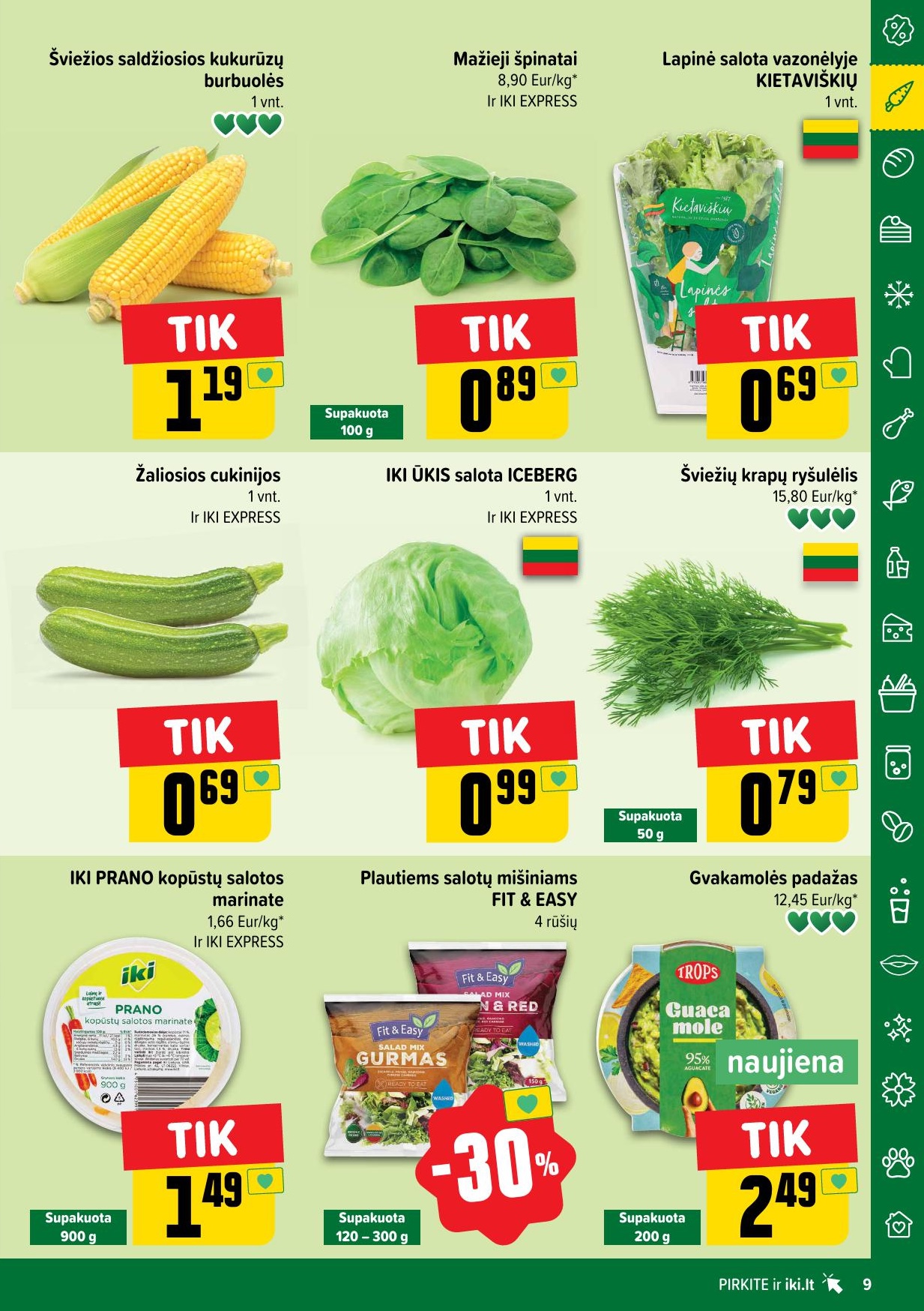 IKI SAVAITĖLĖ akcijų ir nuolaidų leidinys Nr.34 2025.08.18 - 2025.08.24