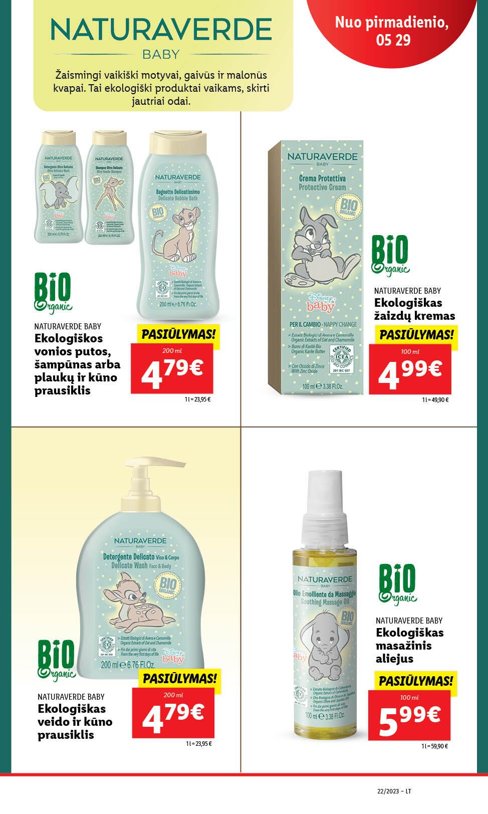 Naujausias LIDL kaininis katalogas 2023.05.29 - 2023.06.04