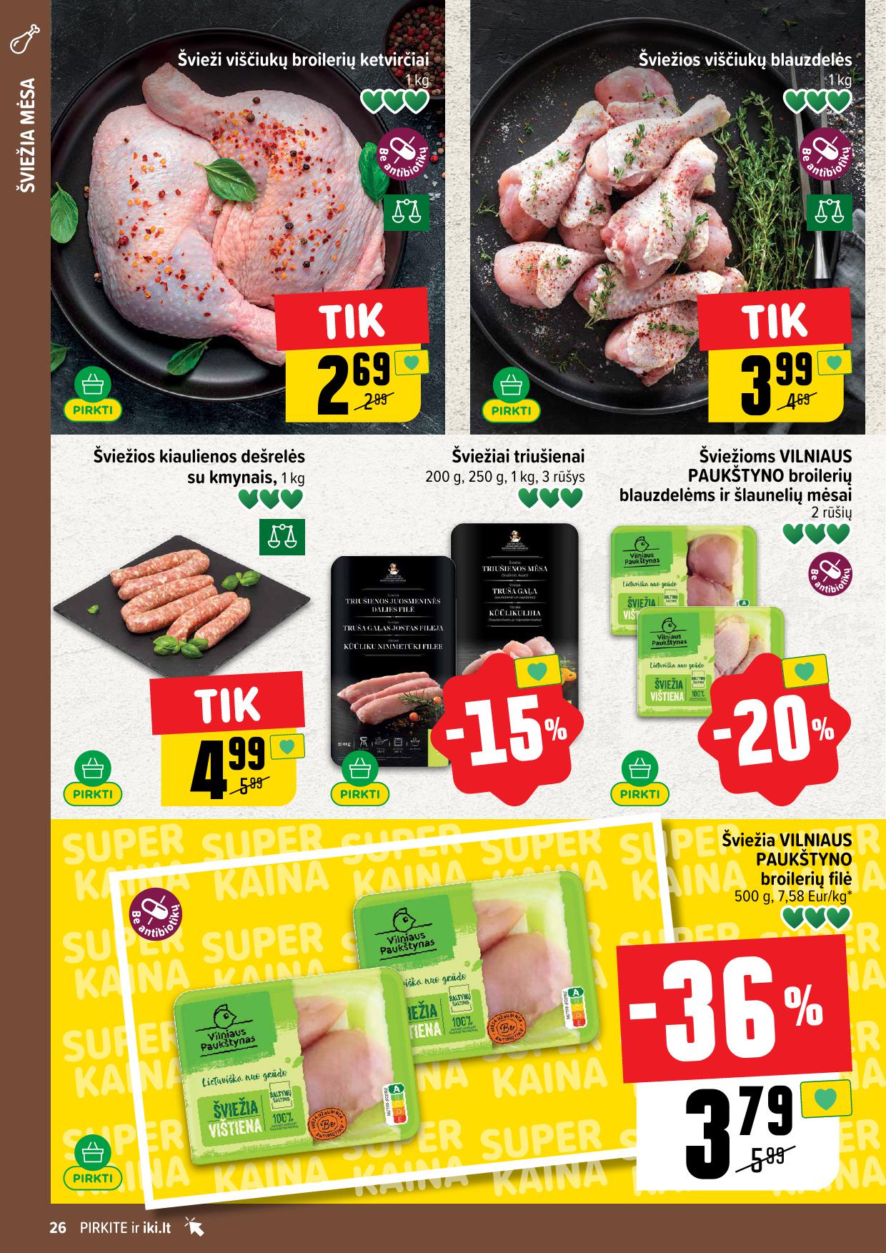 Naujausias IKI kaininis katalogas 2026.02.23 - 2026.03.01