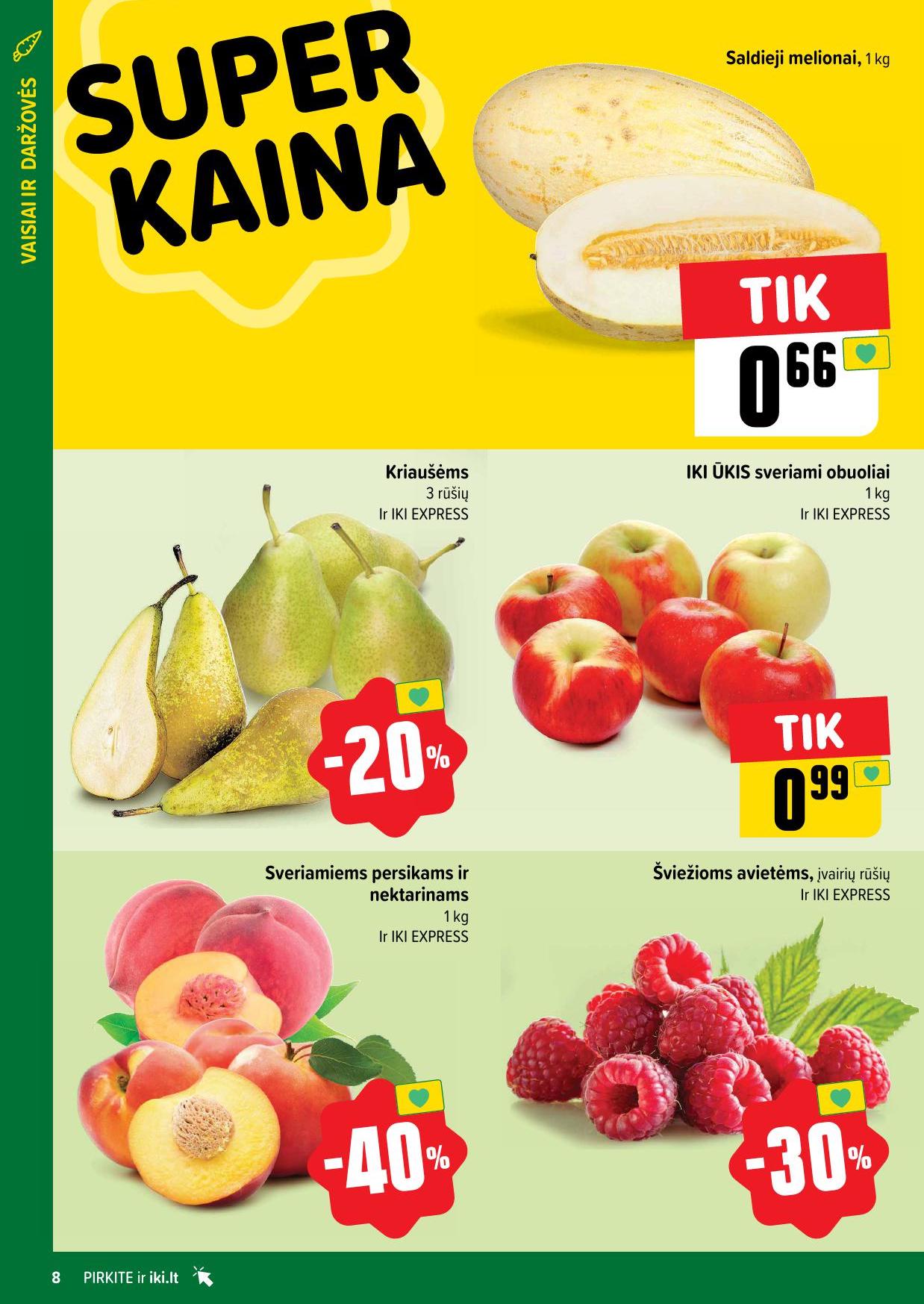 Naujausias IKI kaininis katalogas 2024.09.09 - 2024.09.15