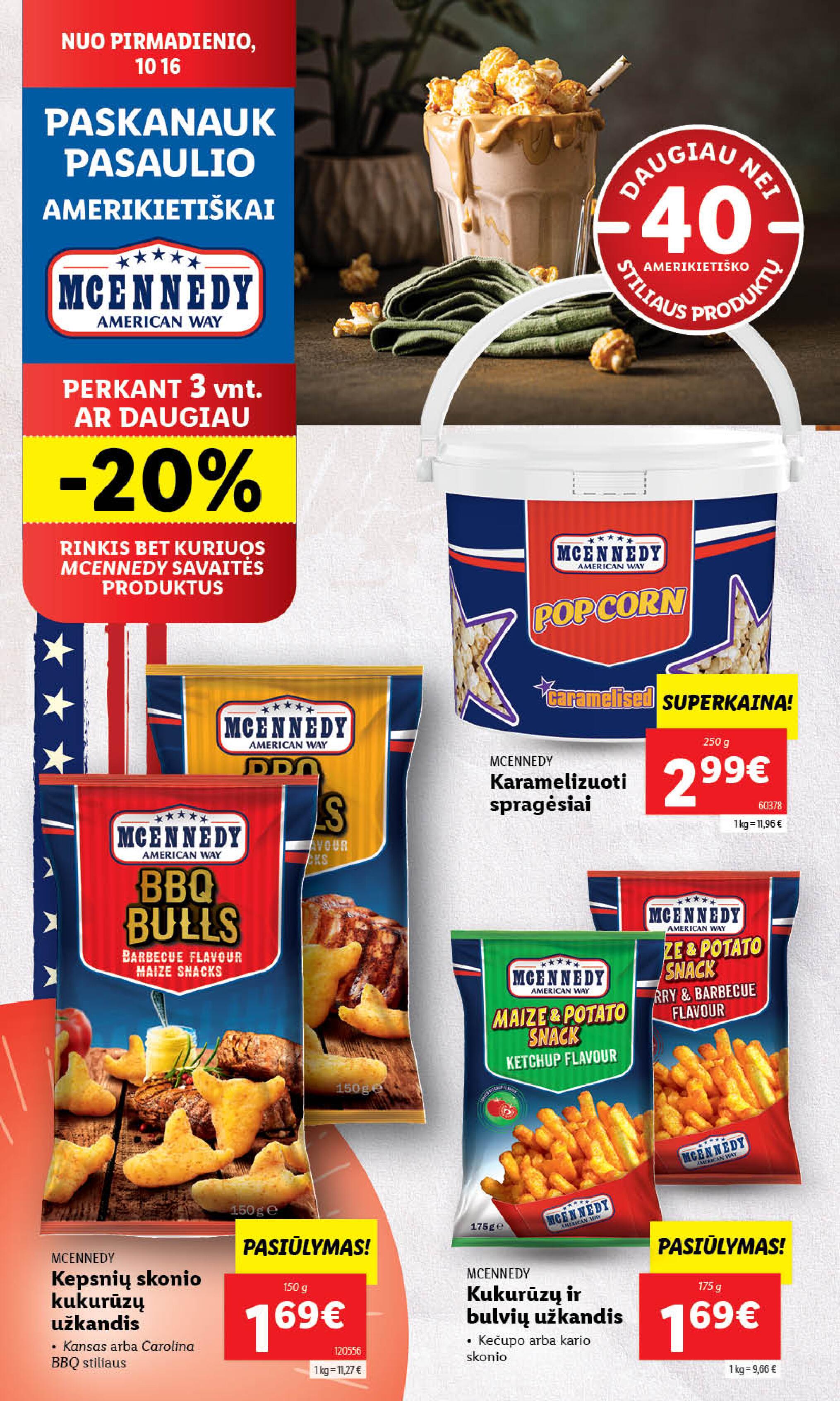 Naujausias LIDL kaininis katalogas 2023.10.16 - 2023.10.22
