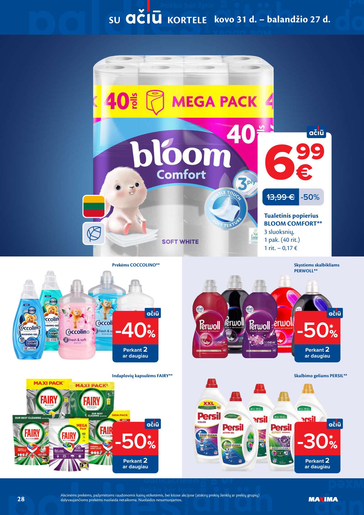 Naujausias MAXIMA kaininis katalogas 2026.04.07 - 2026.04.13