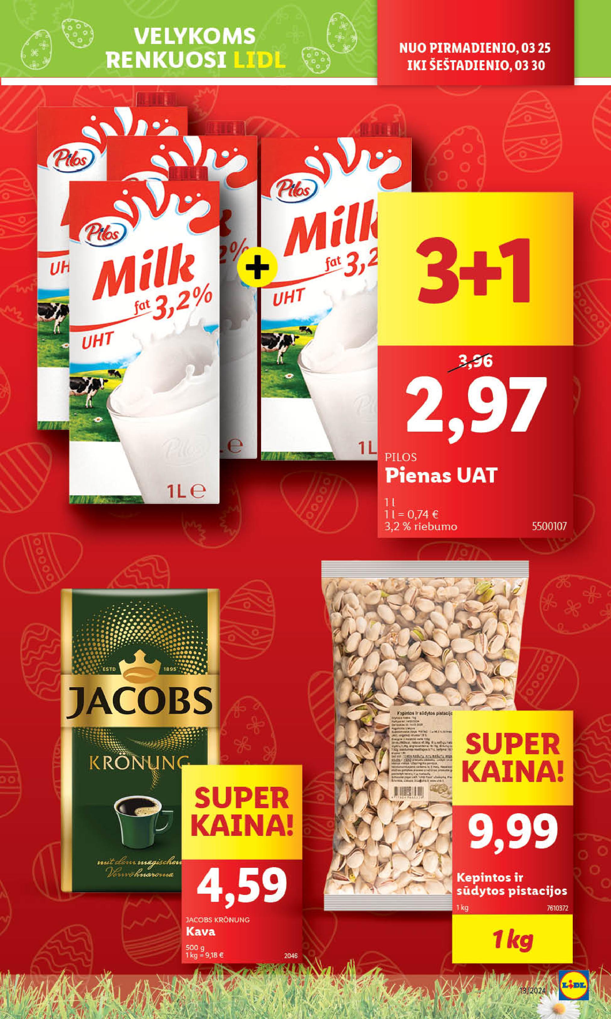 Naujausias LIDL kaininis katalogas 2024.03.25 - 2024.03.30