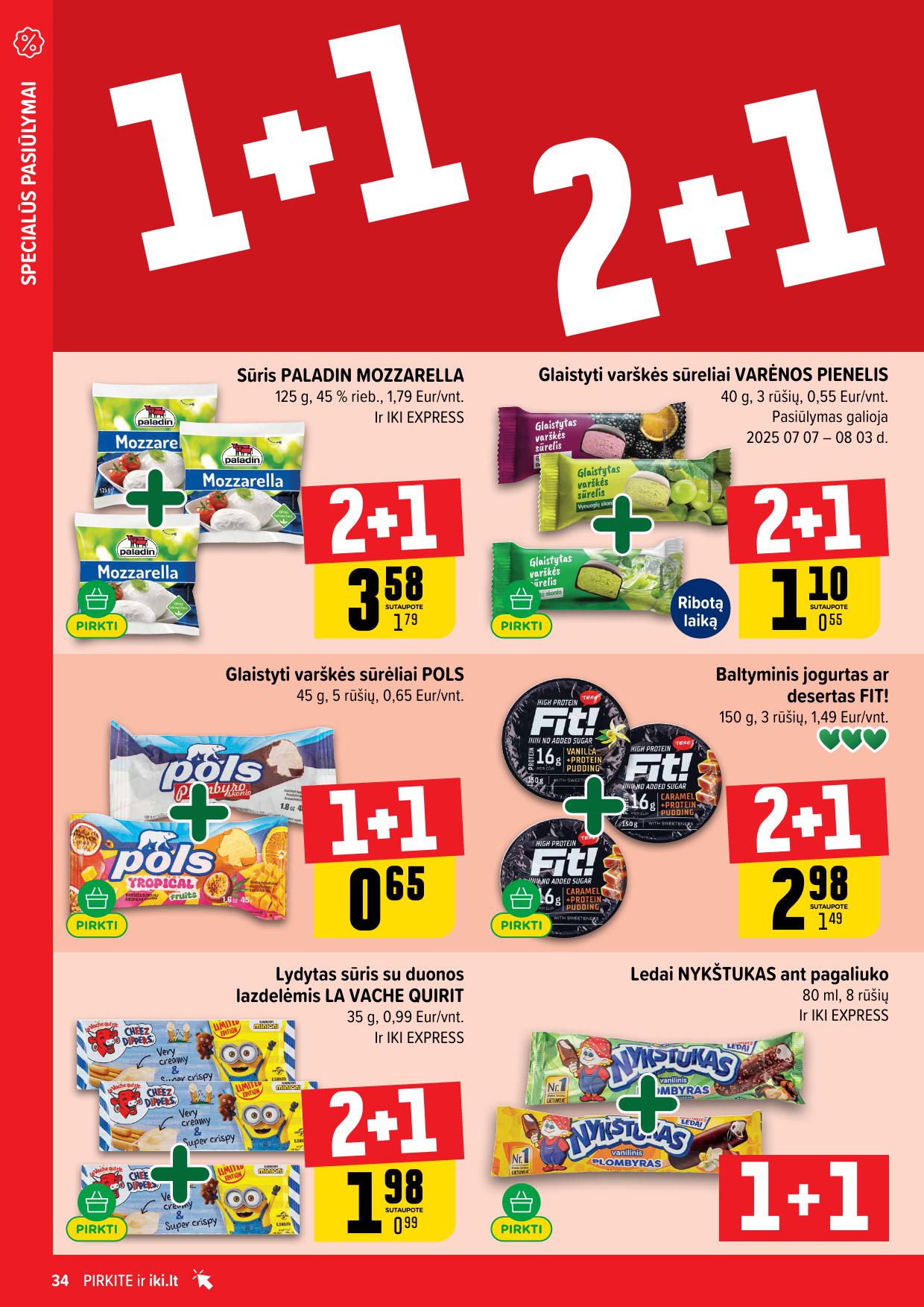 IKI SAVAITĖLĖ akcijų ir nuolaidų leidinys Nr.29 2025.07.14 - 2025.07.20