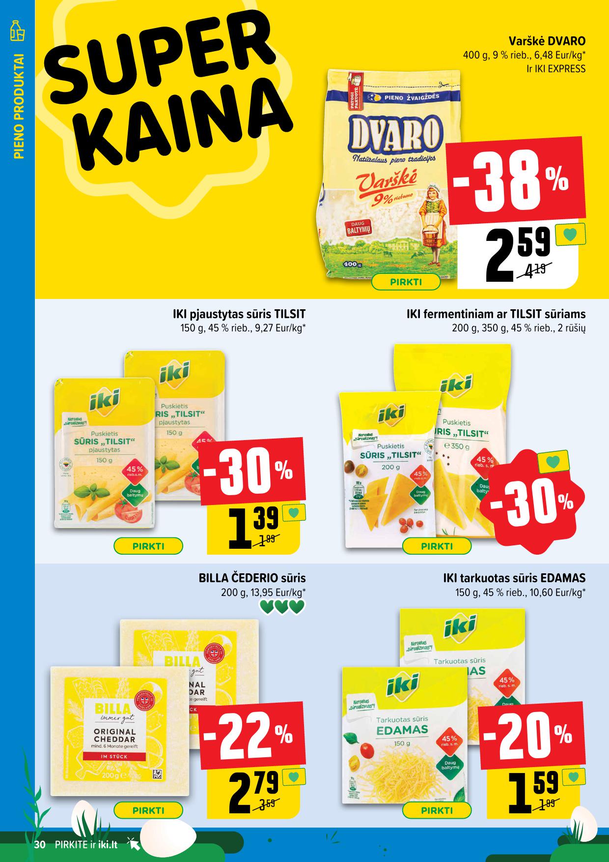 Naujausias IKI kaininis katalogas 2025.03.24 - 2025.03.30