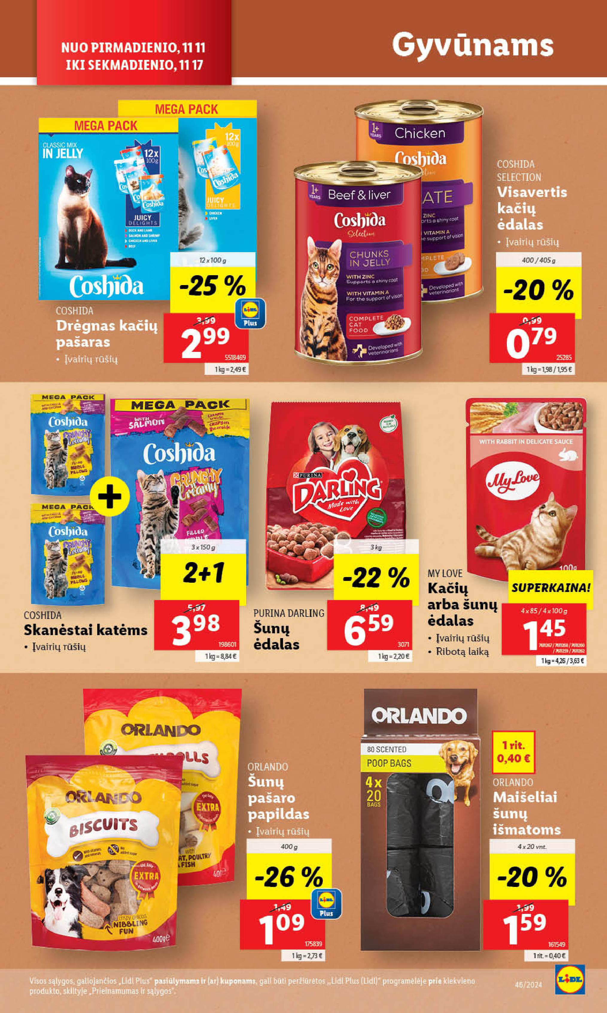 Naujausias LIDL kaininis katalogas 2024.11.11 - 2024.11.17