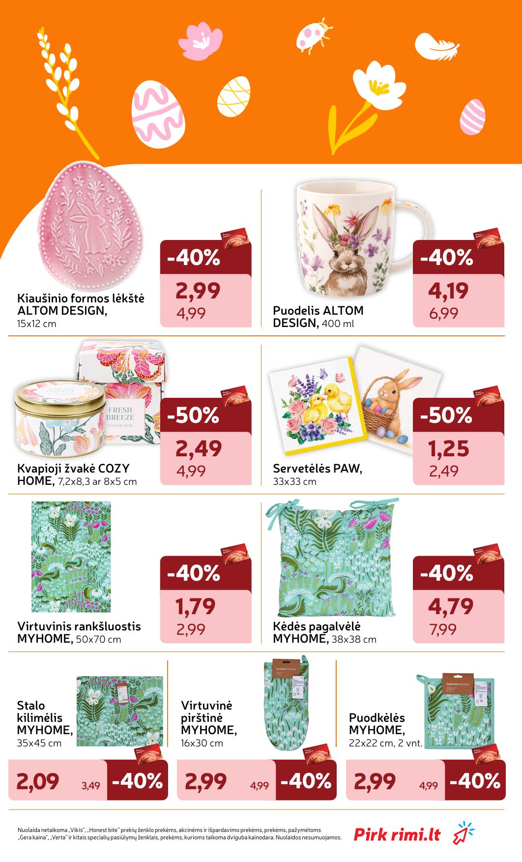 Naujausias RIMI kaininis katalogas 2026.03.24 - 2026.03.30