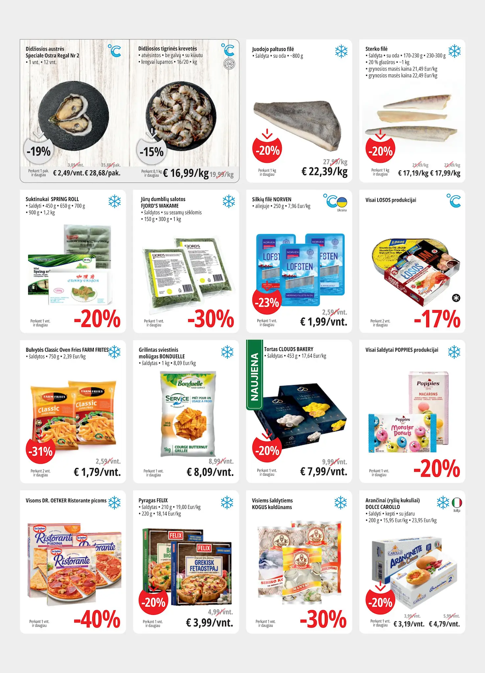 Naujas PROMO Cash&amp;Carry leidinys nuo 2026.10.21 iki 2026.11.03