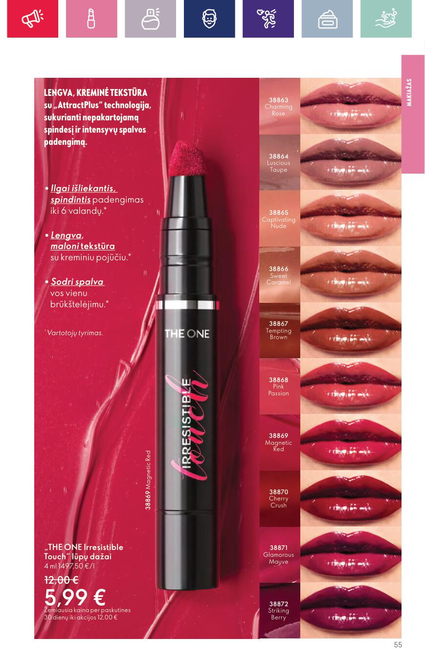 Naujas ORIFLAME katalogas galioja 2023.09.13 - 2023.10.03