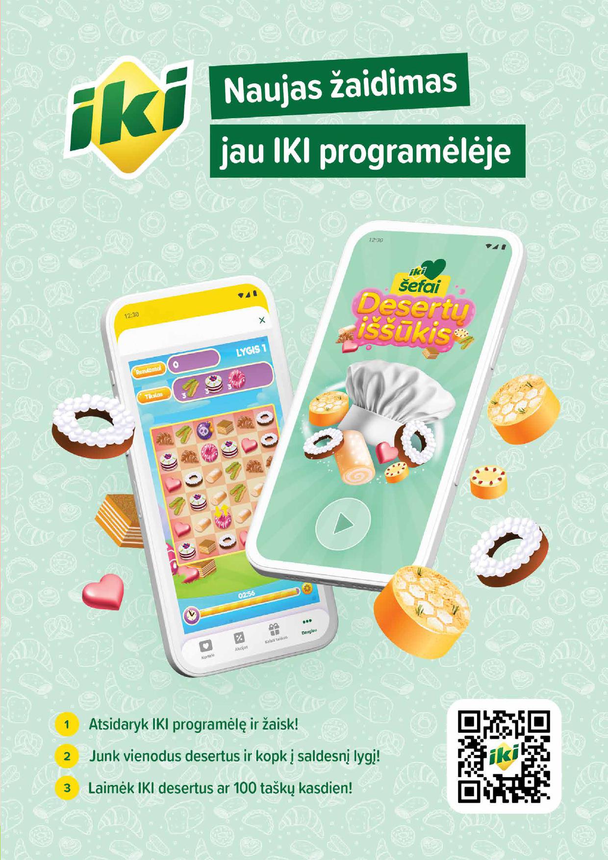 Naujausias IKI kaininis katalogas 2026.03.16 - 2026.03.22