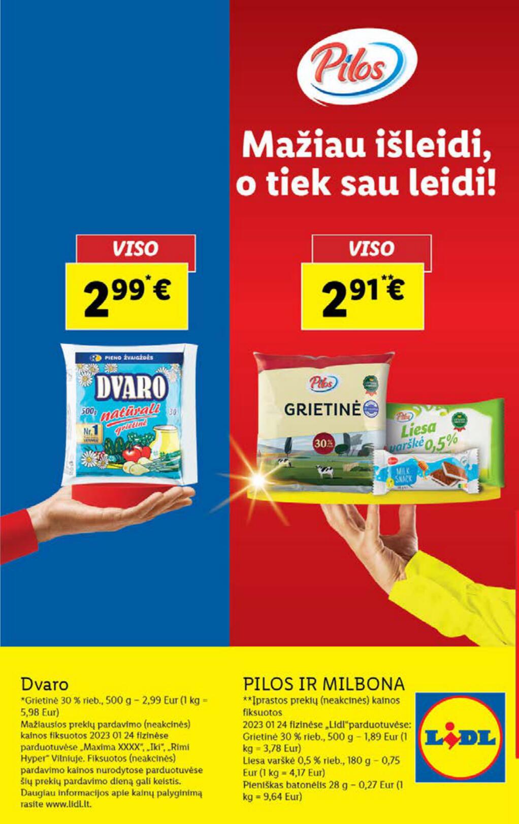 Naujausias LIDL kaininis katalogas 2023.01.30 - 2023.02.05