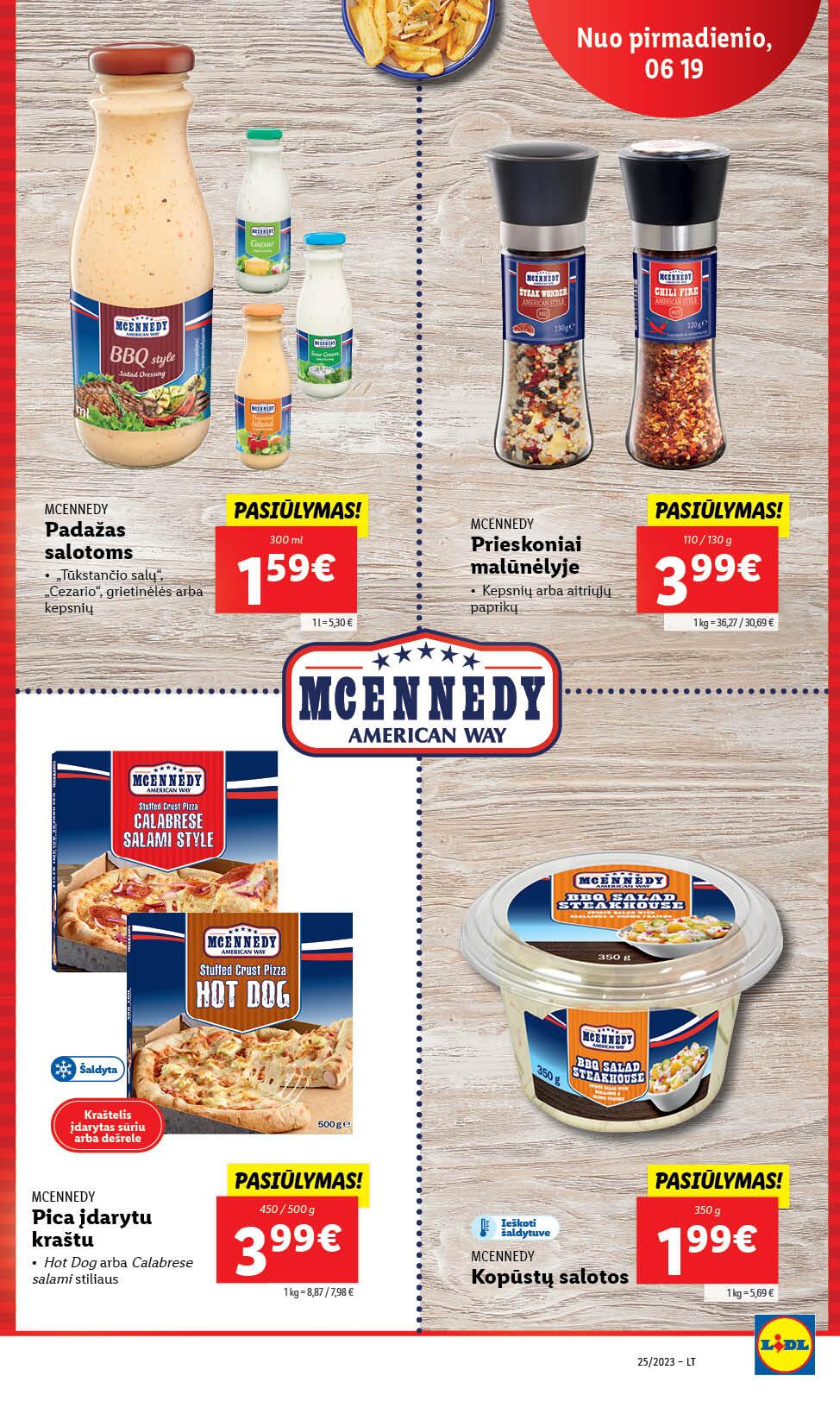 Naujausias LIDL kaininis katalogas 2023.06.19 - 2023.06.25